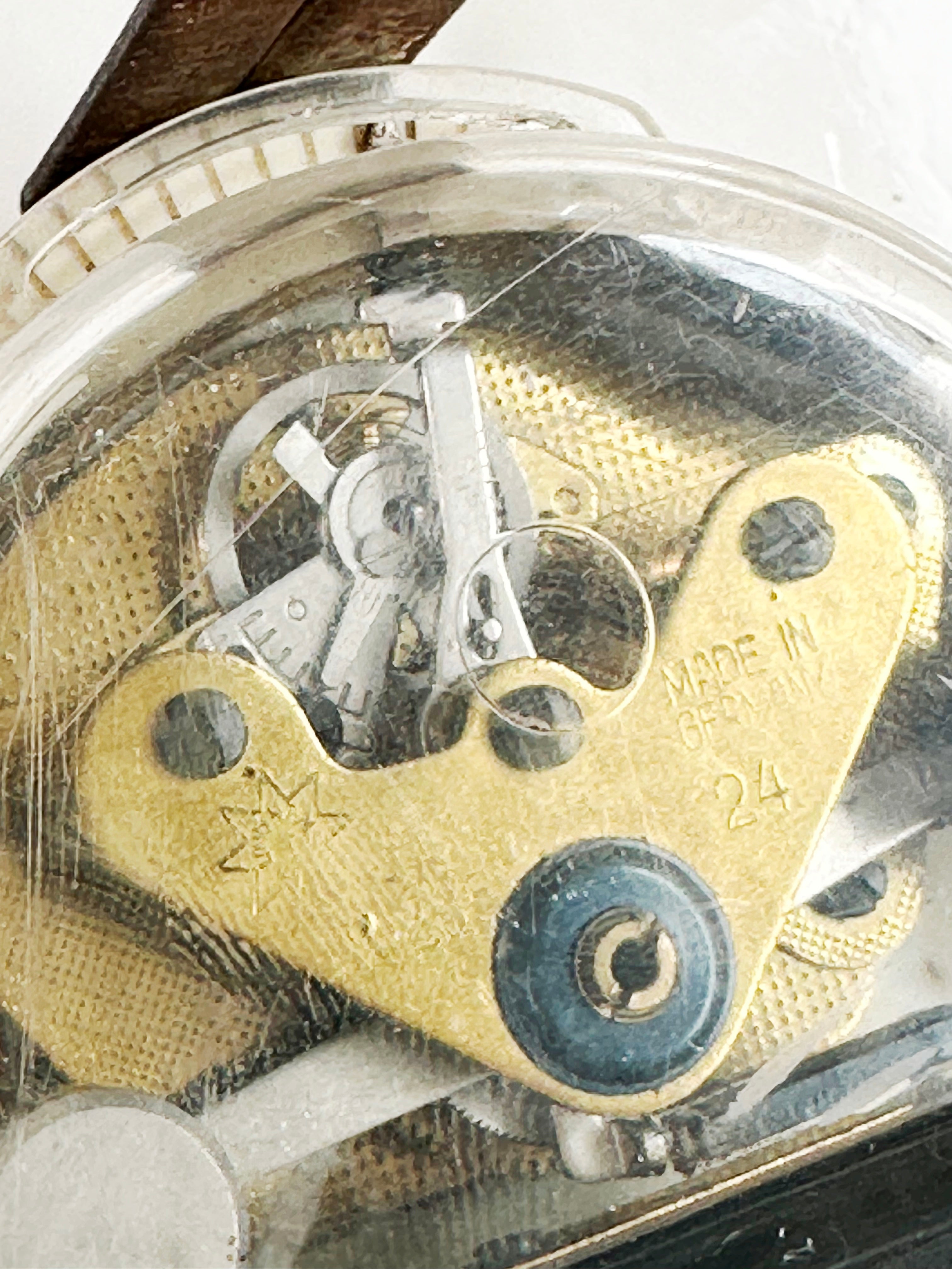 Vintage ceramic Junghans Electra Battery Kitchen Wall Clock | Adelaide Clocks