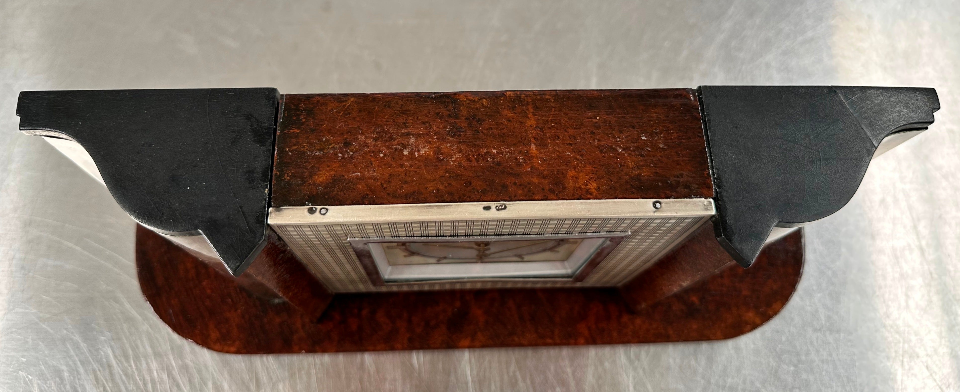 Vintage Monet Watch German Alarm Desk Clock | Adelaide Clocks