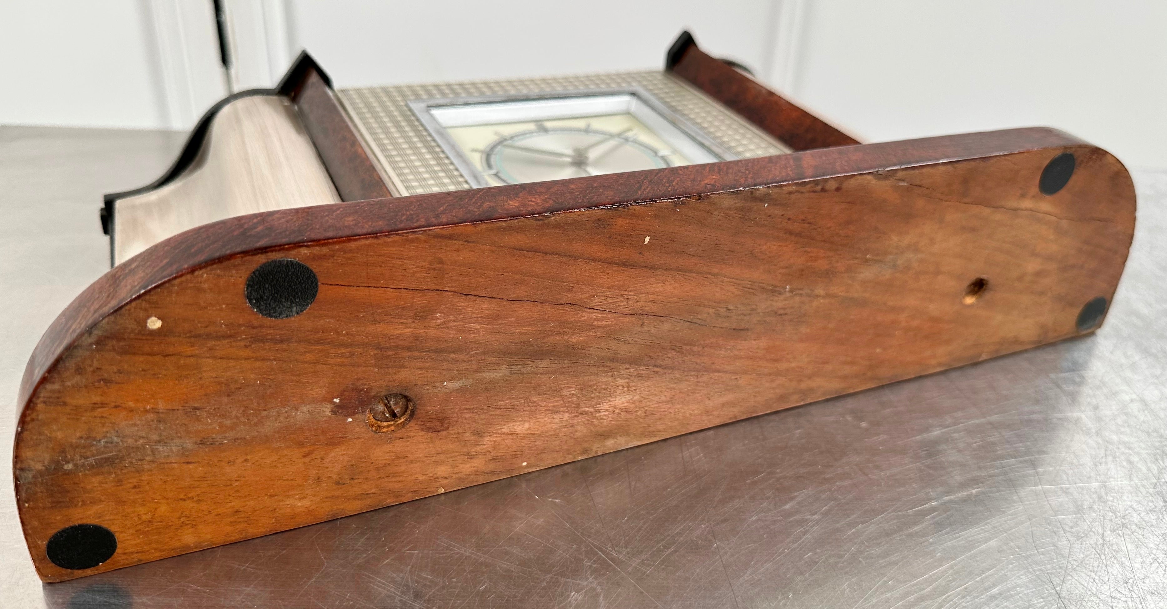 Vintage Monet Watch German Alarm Desk Clock | Adelaide Clocks