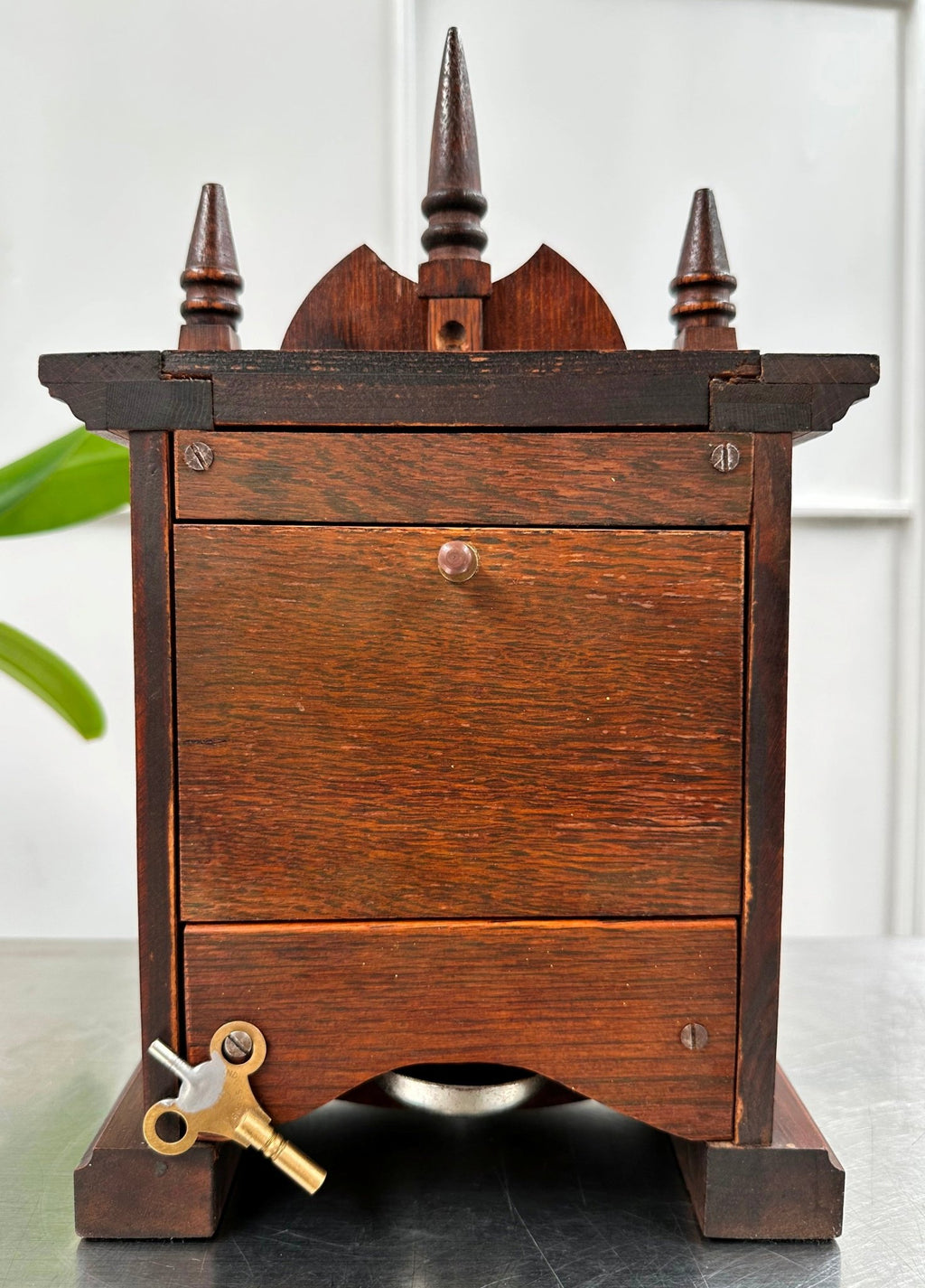 Antique Baduf Bell Strike Steeple Mantel Clock | Adelaide Clocks