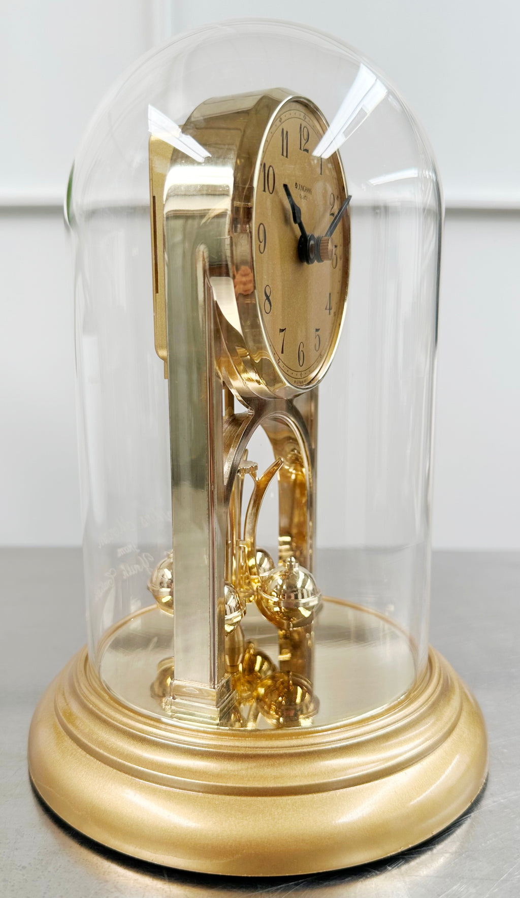 Vintage Junghans Carousel Pendulum Quartz Mantel Clock | Adelaide Clocks