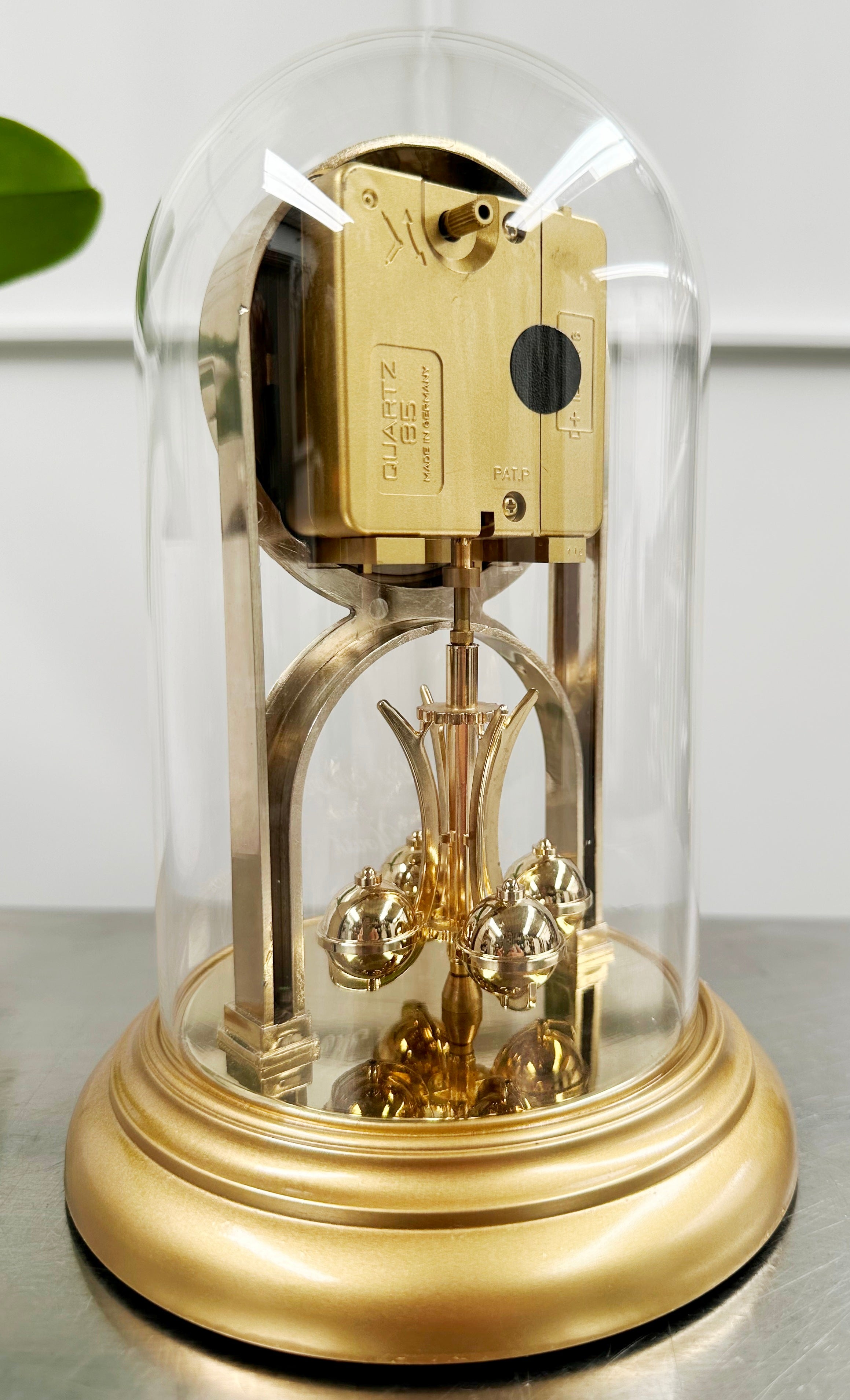 Vintage Junghans Carousel Pendulum Quartz Mantel Clock | Adelaide Clocks