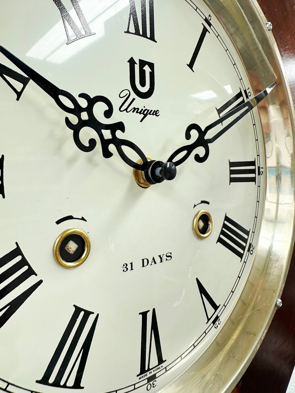 Vintage Unique 31 Day Westminster Pendulum Battery Wall Clock | Adelaide Clocks