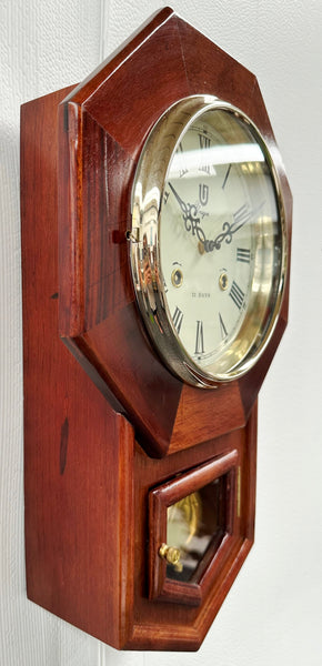 Vintage Unique 31 Day Westminster Pendulum Battery Wall Clock | Adelaide Clocks