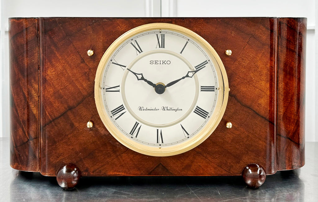 Vintage Seiko Westminster Battery Mantel Clock | Adelaide Clocks