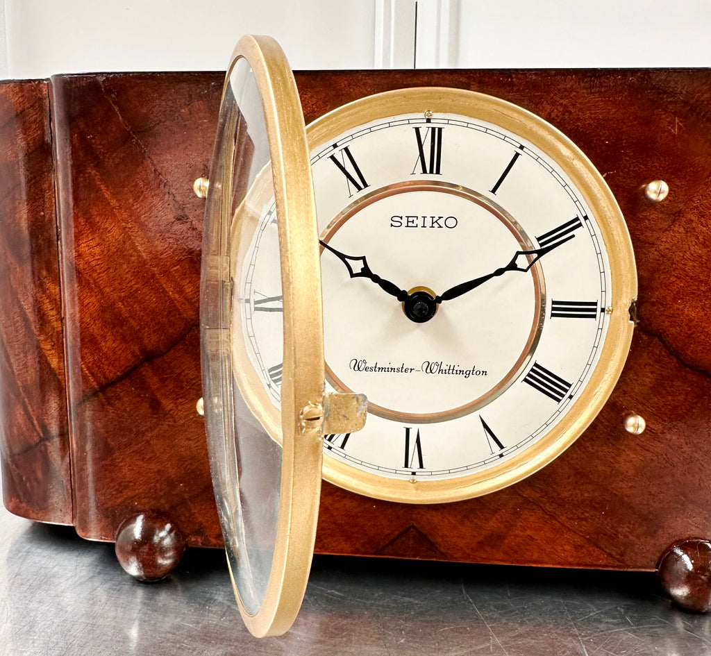 Vintage Seiko Westminster Battery Mantel Clock | Adelaide Clocks