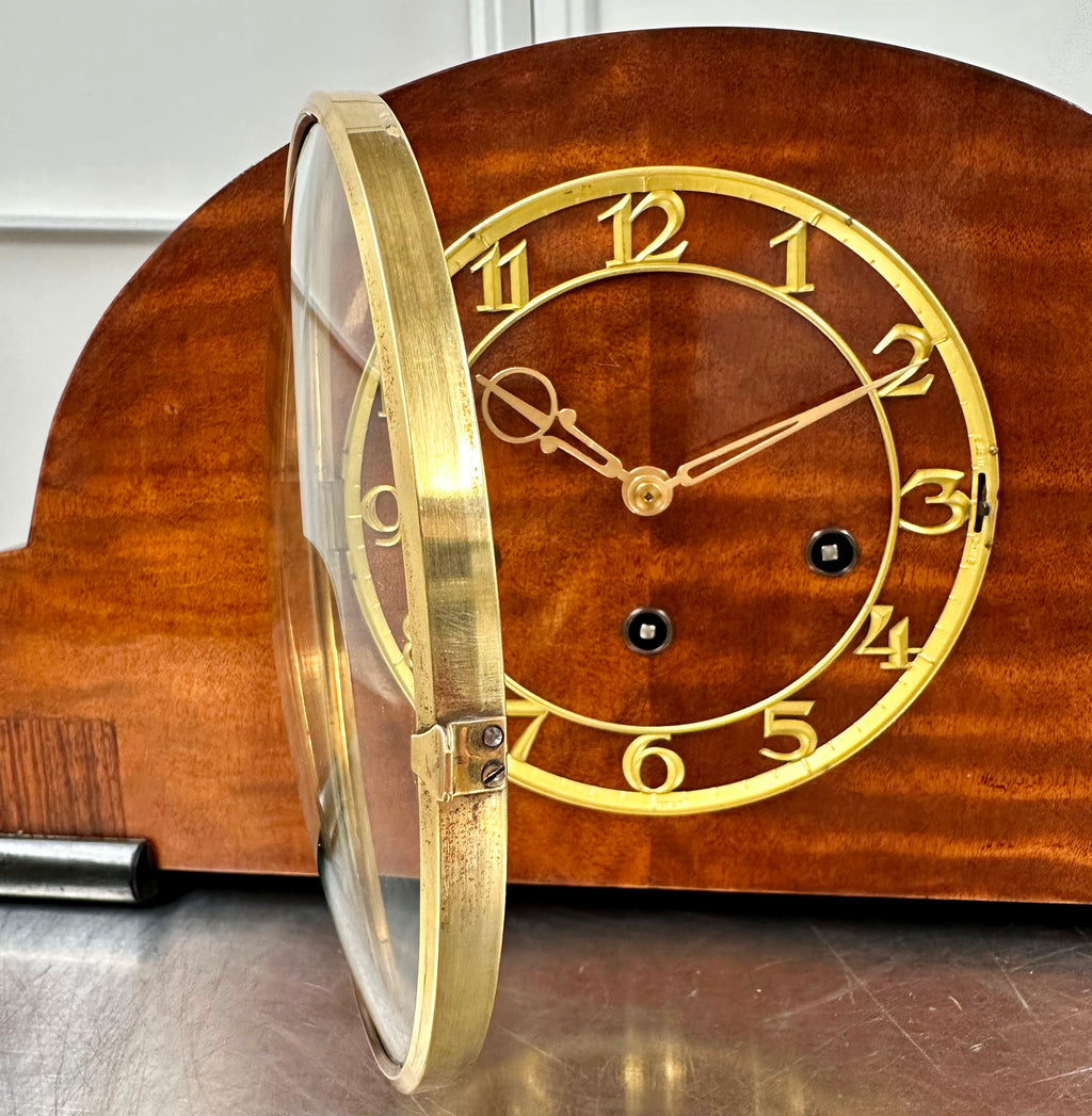 Vintage Juba Art Deco Westminster Chime Mantel Clock | Adelaide Clocks