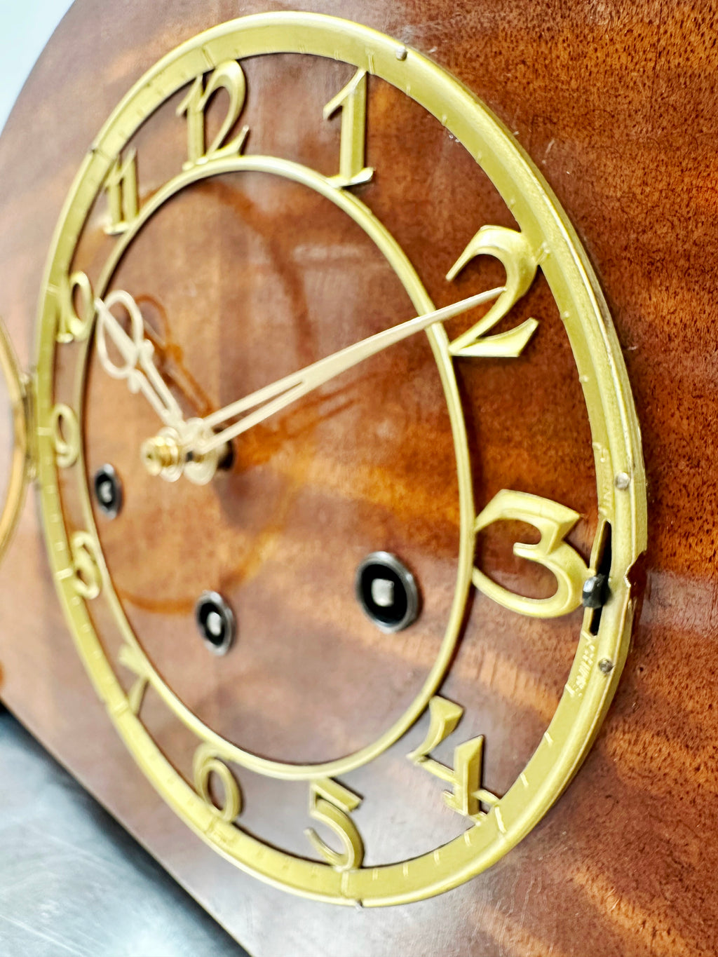 Vintage Juba Art Deco Westminster Chime Mantel Clock | Adelaide Clocks