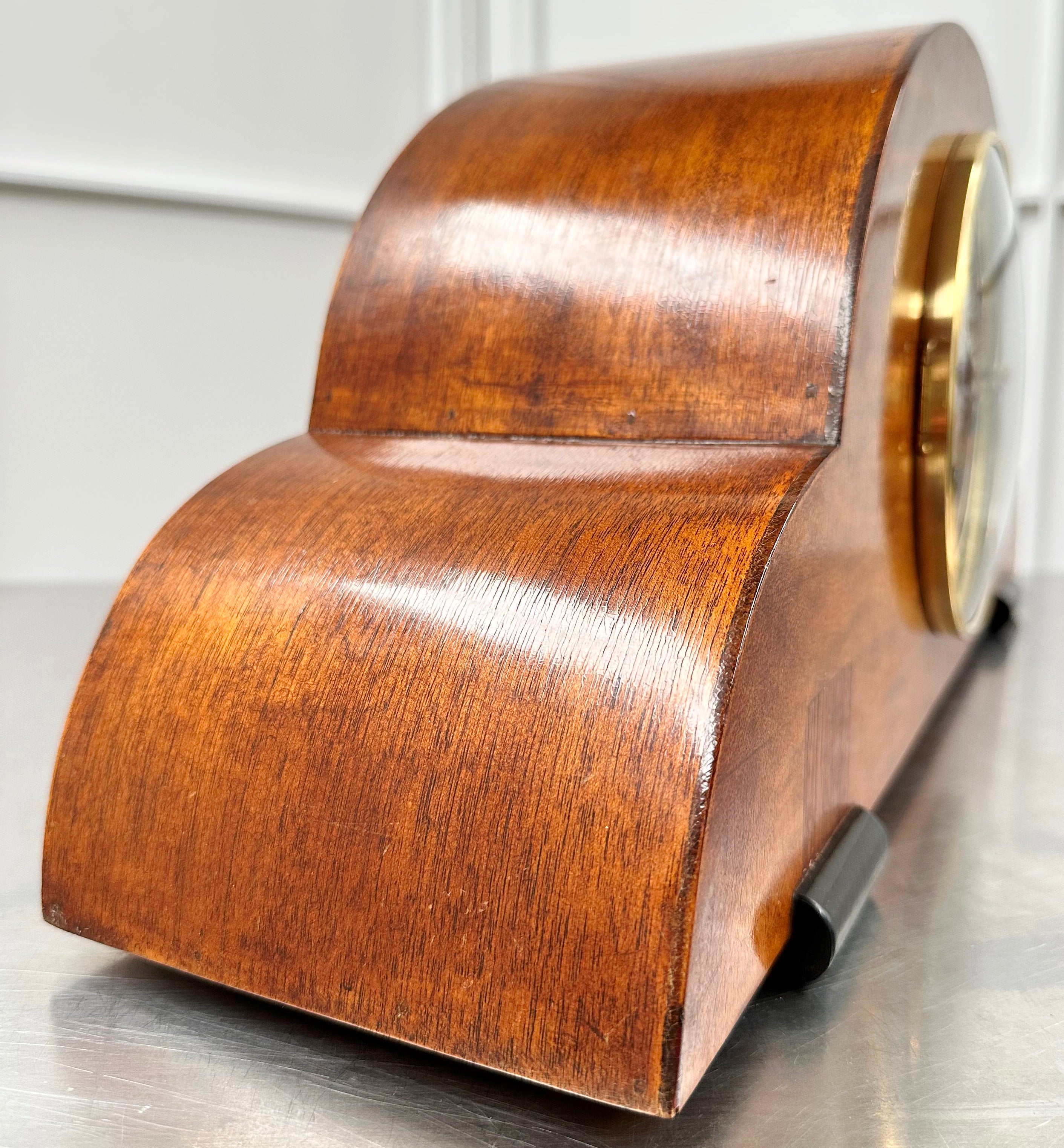 Vintage Juba Art Deco Westminster Chime Mantel Clock | Adelaide Clocks