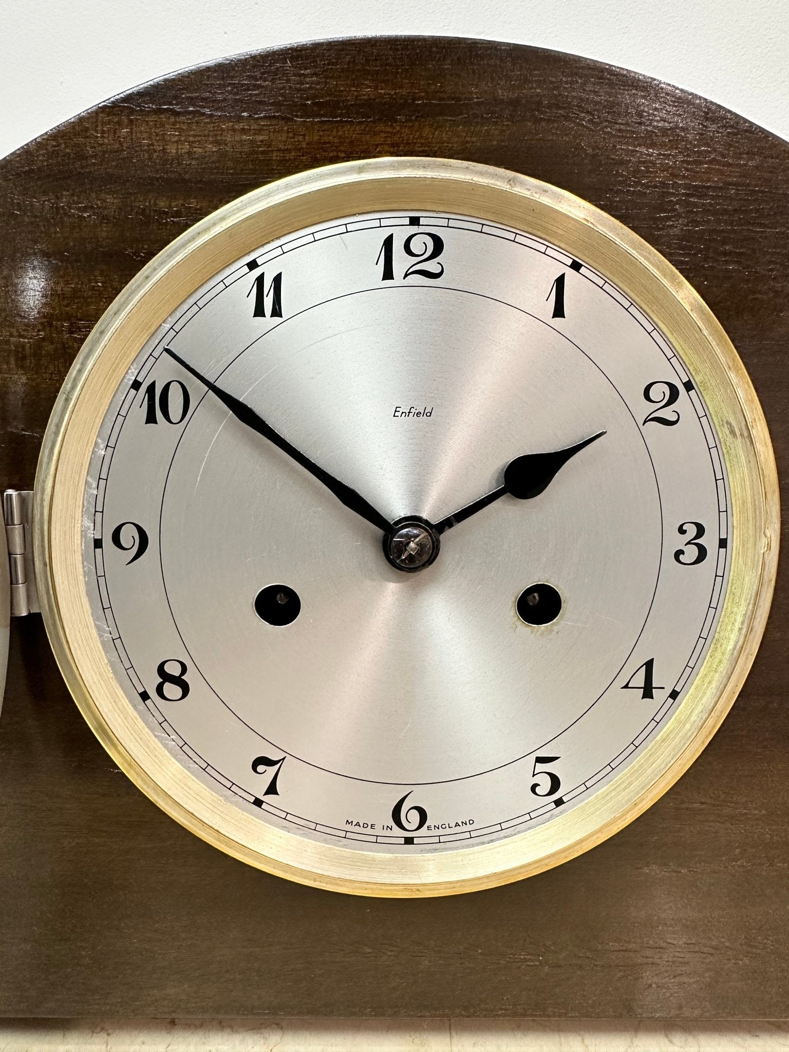 Enfield Clock Collection Original Vintage Enfield Hammer Chime Mantel Clock | Adelaide Clocks