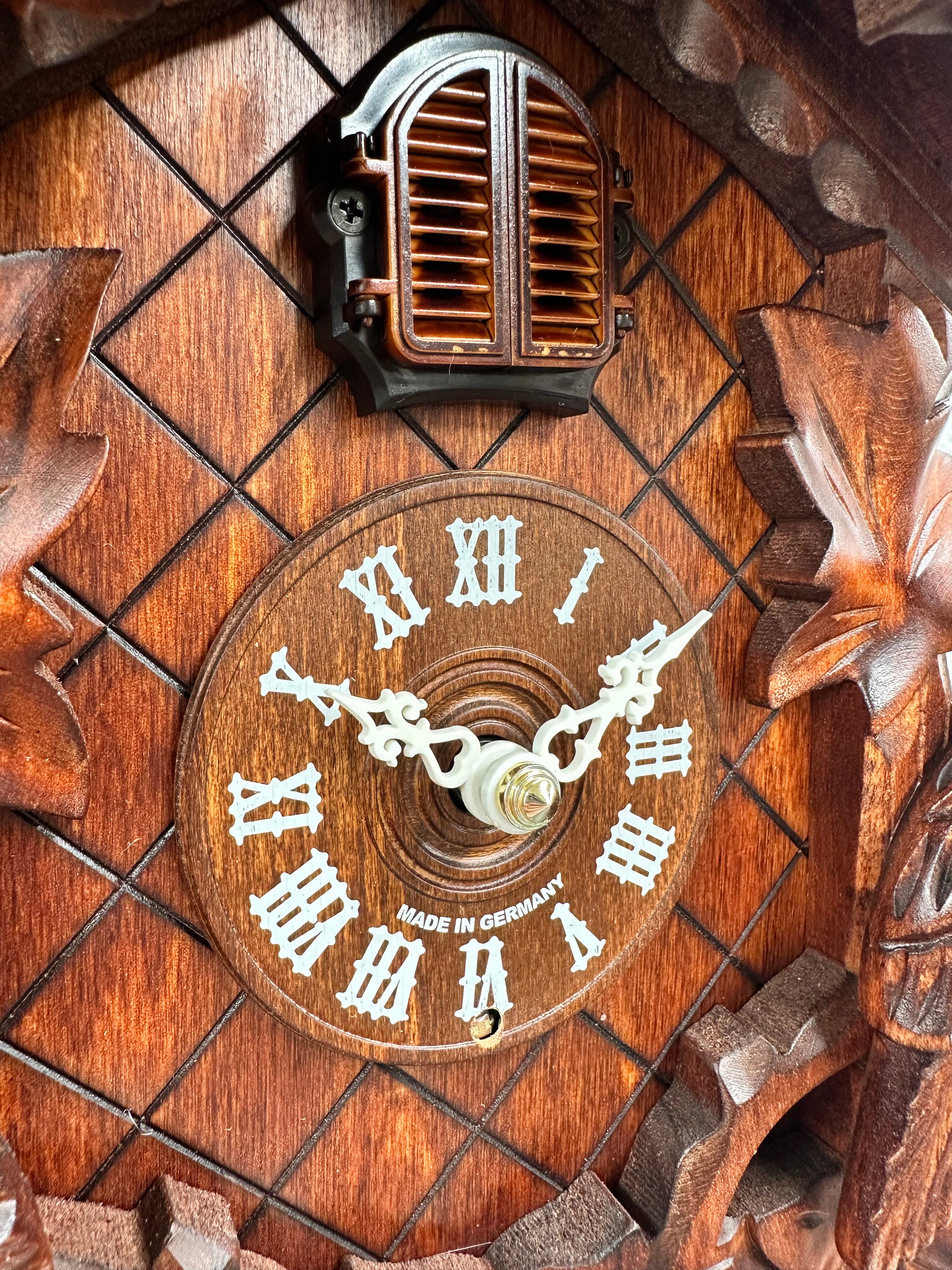 Vintage Musical Battery Black Forest Cuckoo Clock | Adelaide Clocks