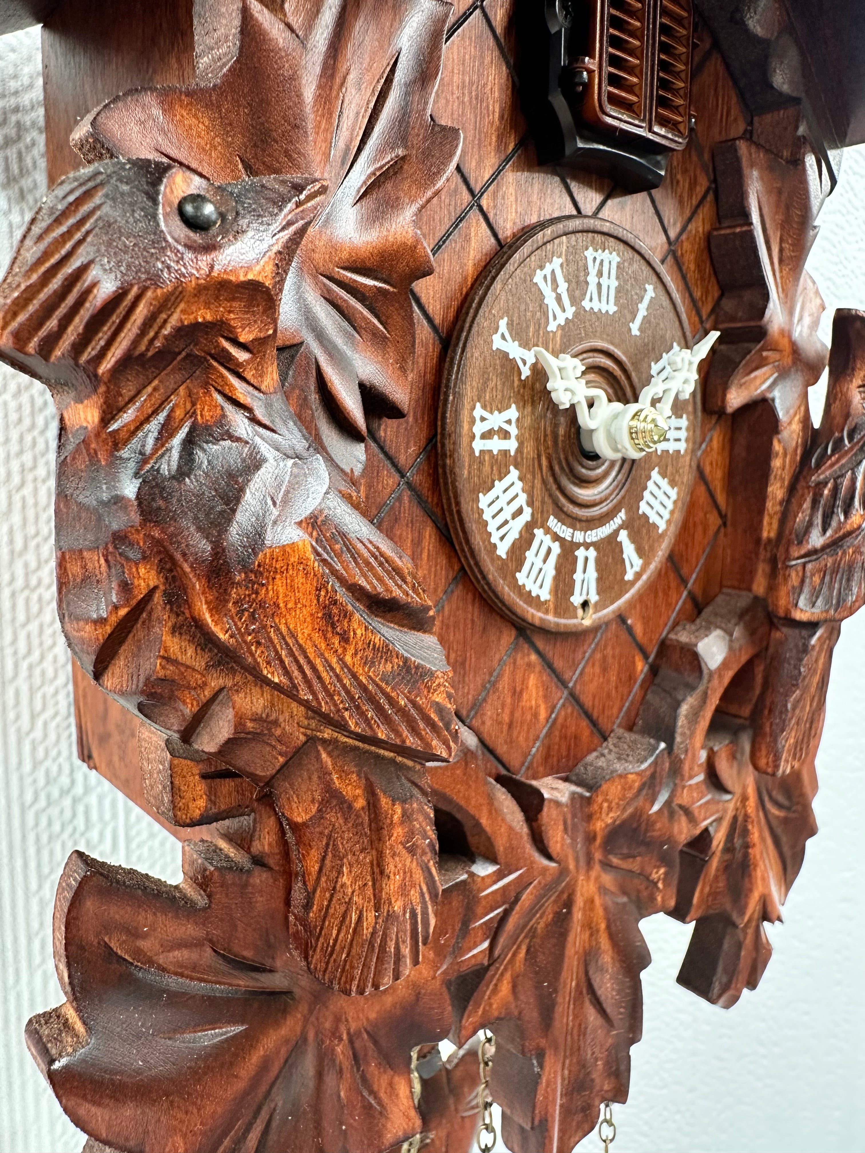 Vintage Musical Battery Black Forest Cuckoo Clock | Adelaide Clocks