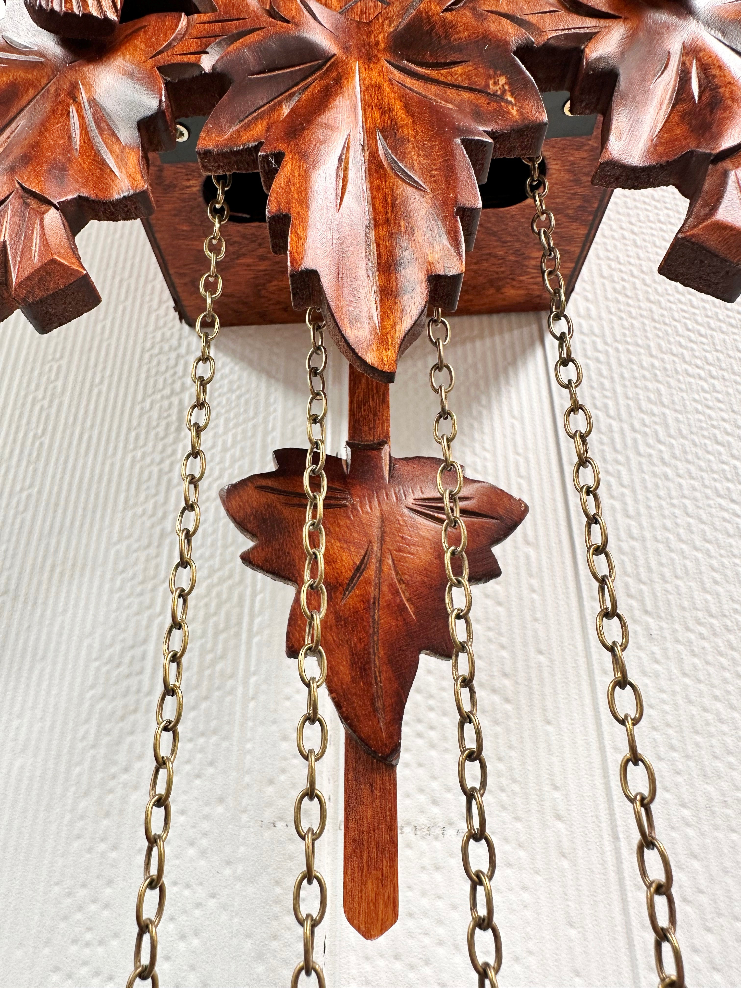 Vintage Musical Battery Black Forest Cuckoo Clock | Adelaide Clocks