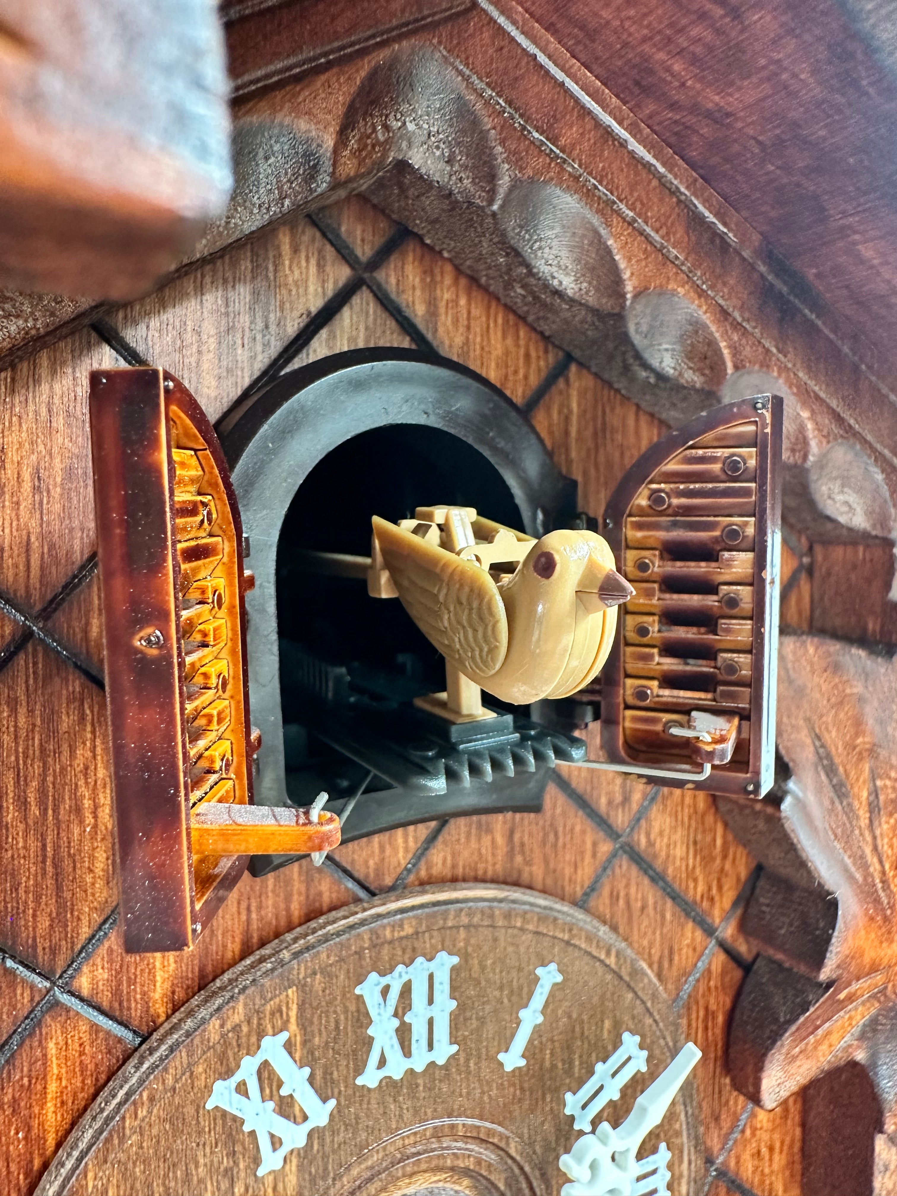 Vintage Musical Battery Black Forest Cuckoo Clock | Adelaide Clocks