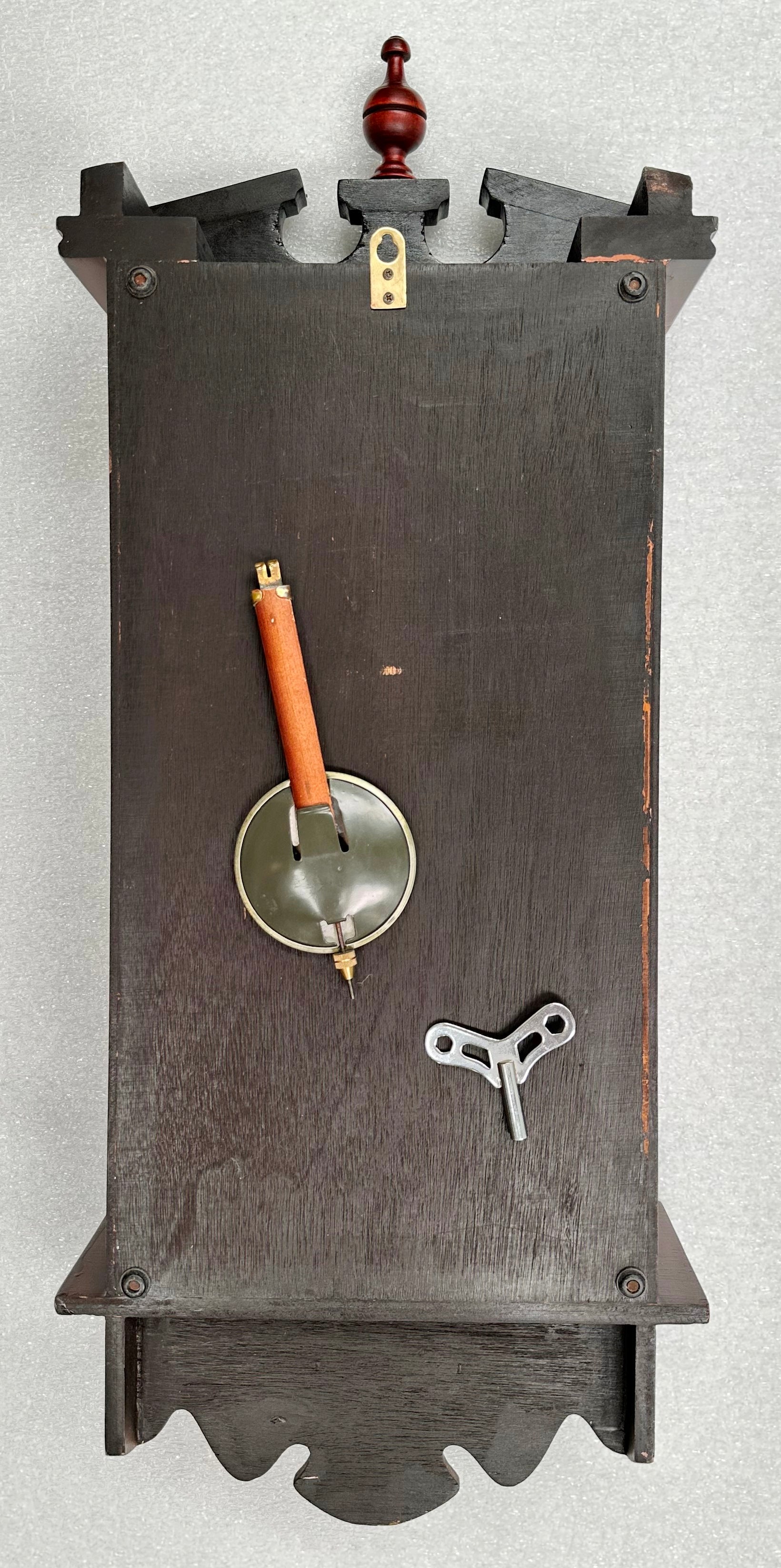 Vintage UNIQUE 31 Day Pendulum Strike Korea Wall Clock | Adelaide Clocks