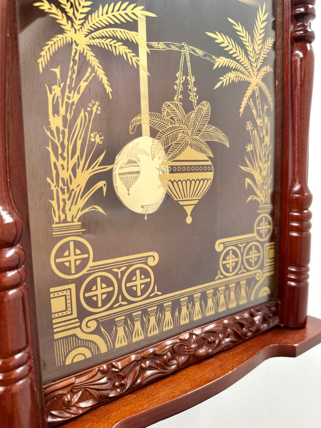 Vintage Golden 31 Day Bim Bam Battery Wall Clock | Adelaide Clocks