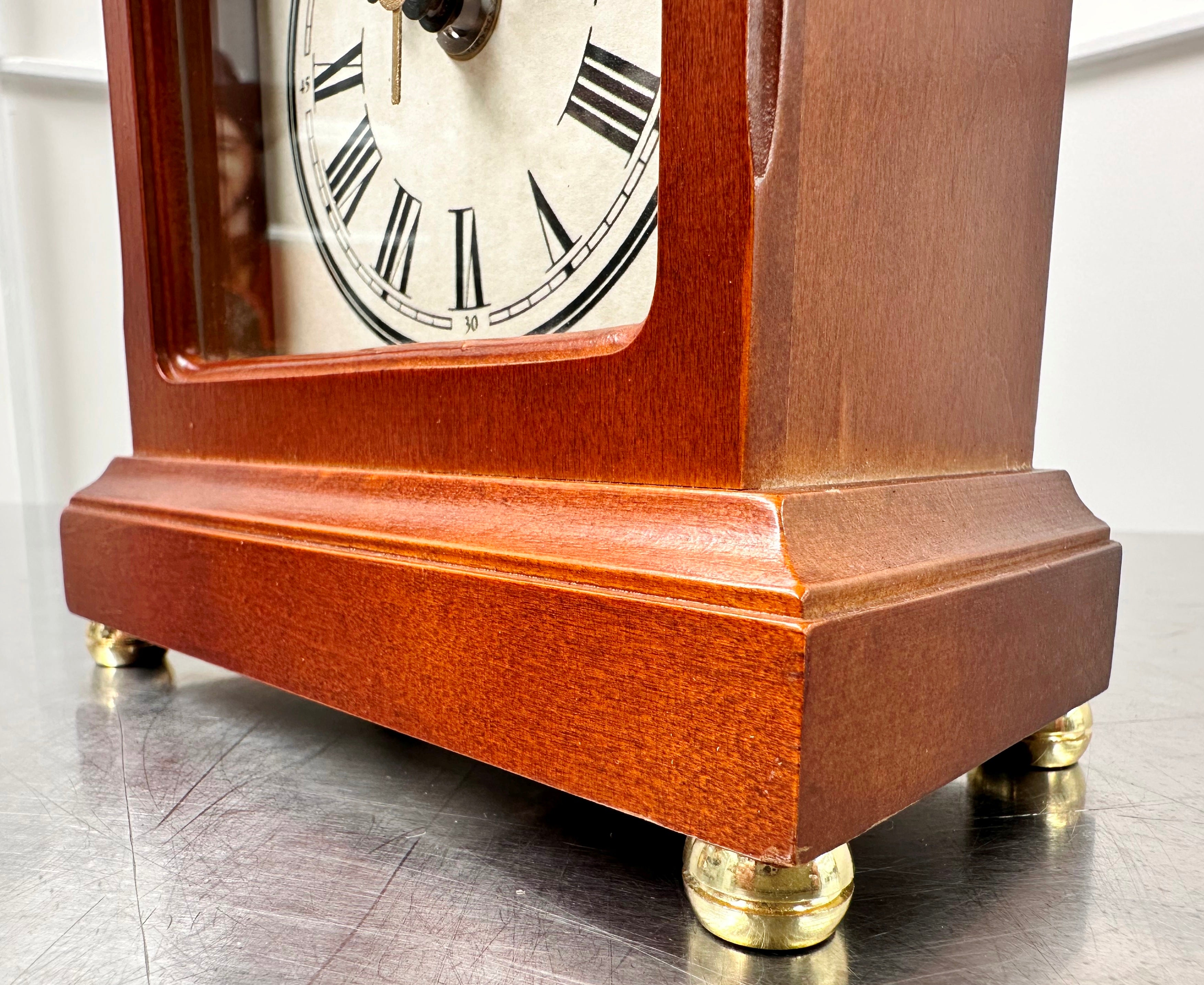 Vintage Cathedral Battery Mantel Clock  | Adelaide Clocks