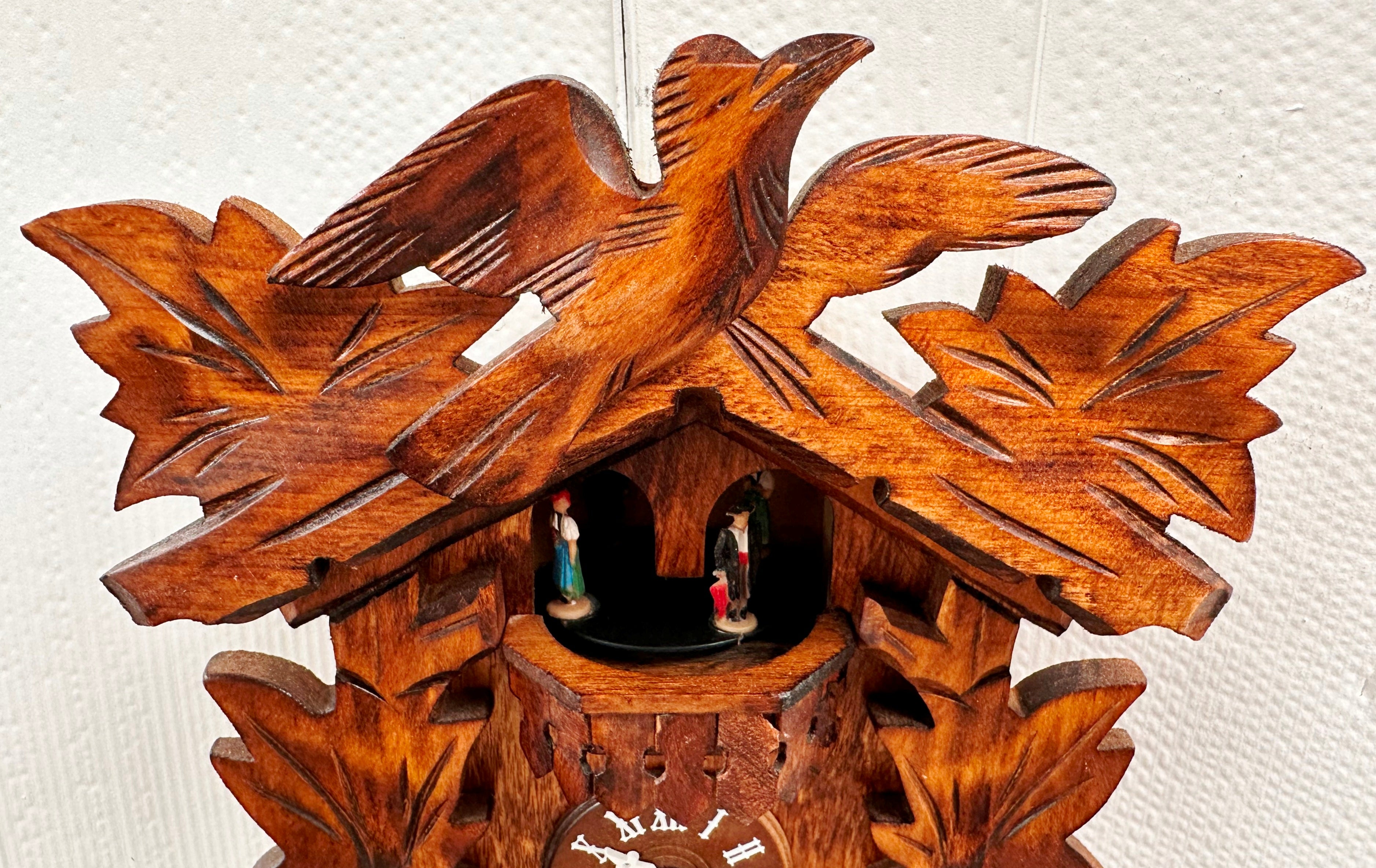 Vintage Kuckulino Dancers Battery Cuckoo Clock | Adelaide Clocks