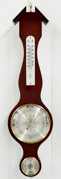 Original Vintage German Wall Barometer, Thermometer & Hygrometer | Adelaide Clocks