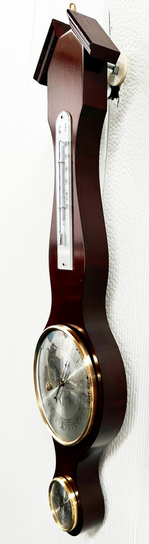 Original Vintage German Wall Barometer, Thermometer & Hygrometer | Adelaide Clocks