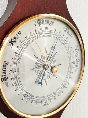 Original Vintage German Wall Barometer, Thermometer & Hygrometer | Adelaide Clocks