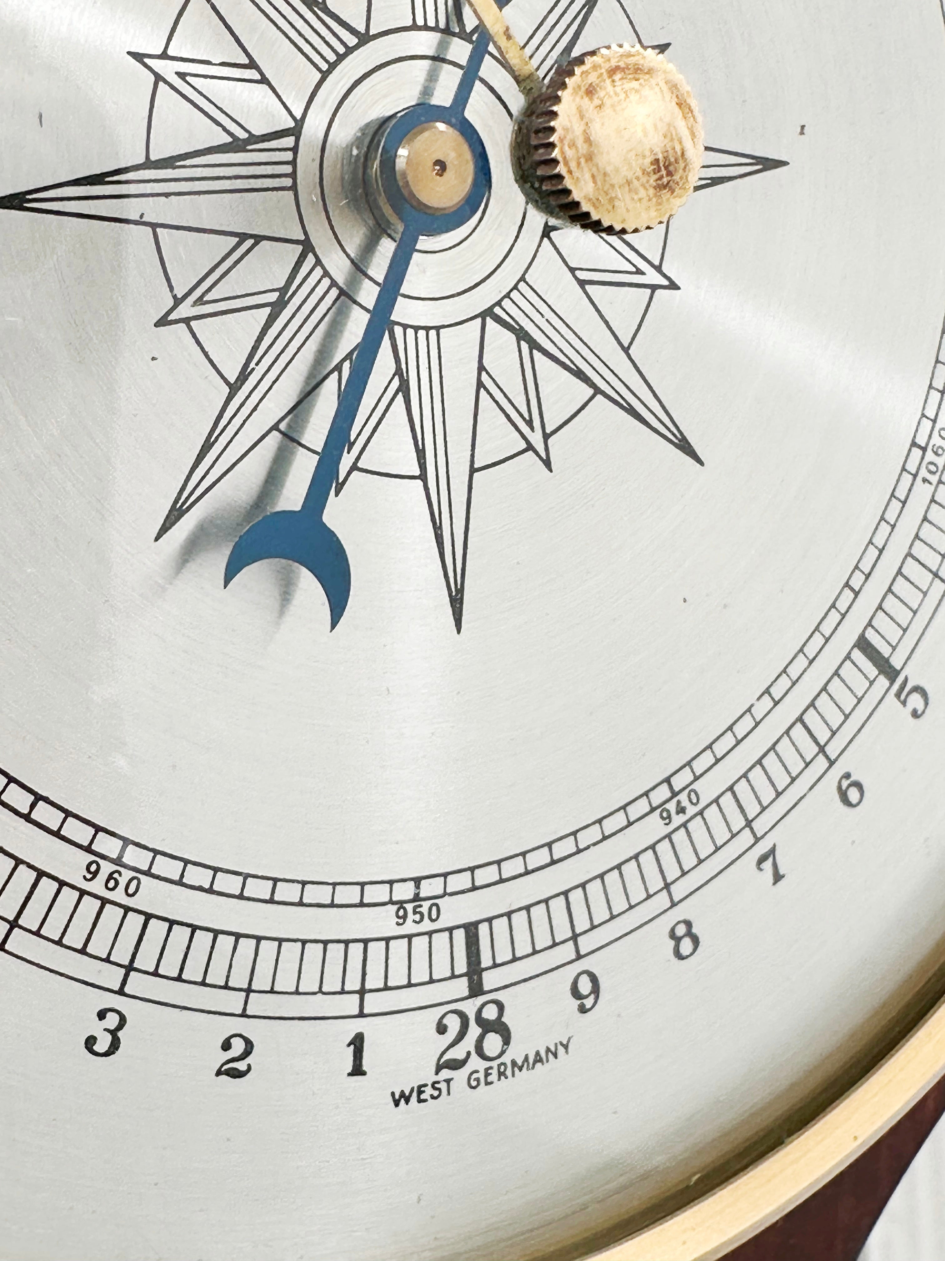 Original Vintage German Wall Barometer, Thermometer & Hygrometer | Adelaide Clocks