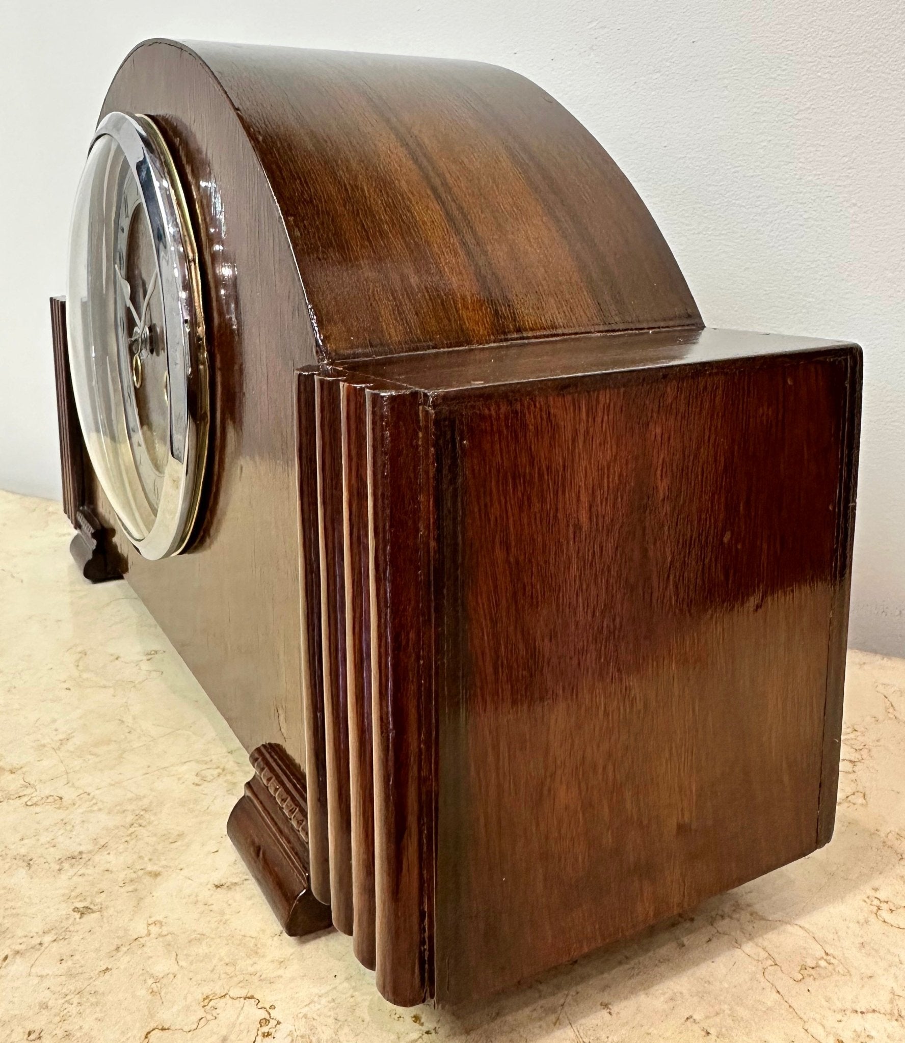 Enfield Clock Collection Original Vintage Enfield Hammer Chime Mantel Clock | Adelaide Clocks