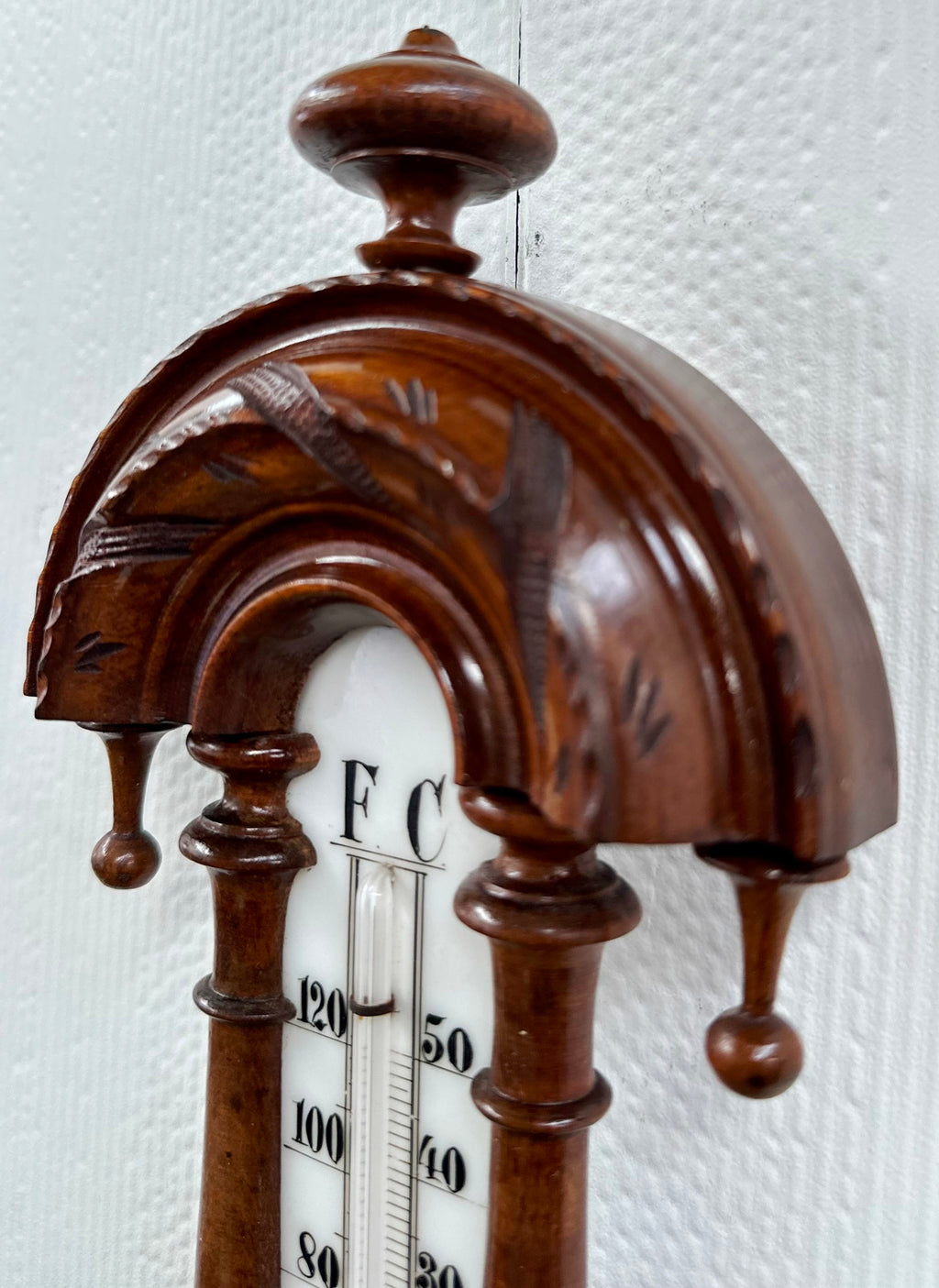 VIntage Barometer & Thermometer German Weather Station | Adelaide Clocks
