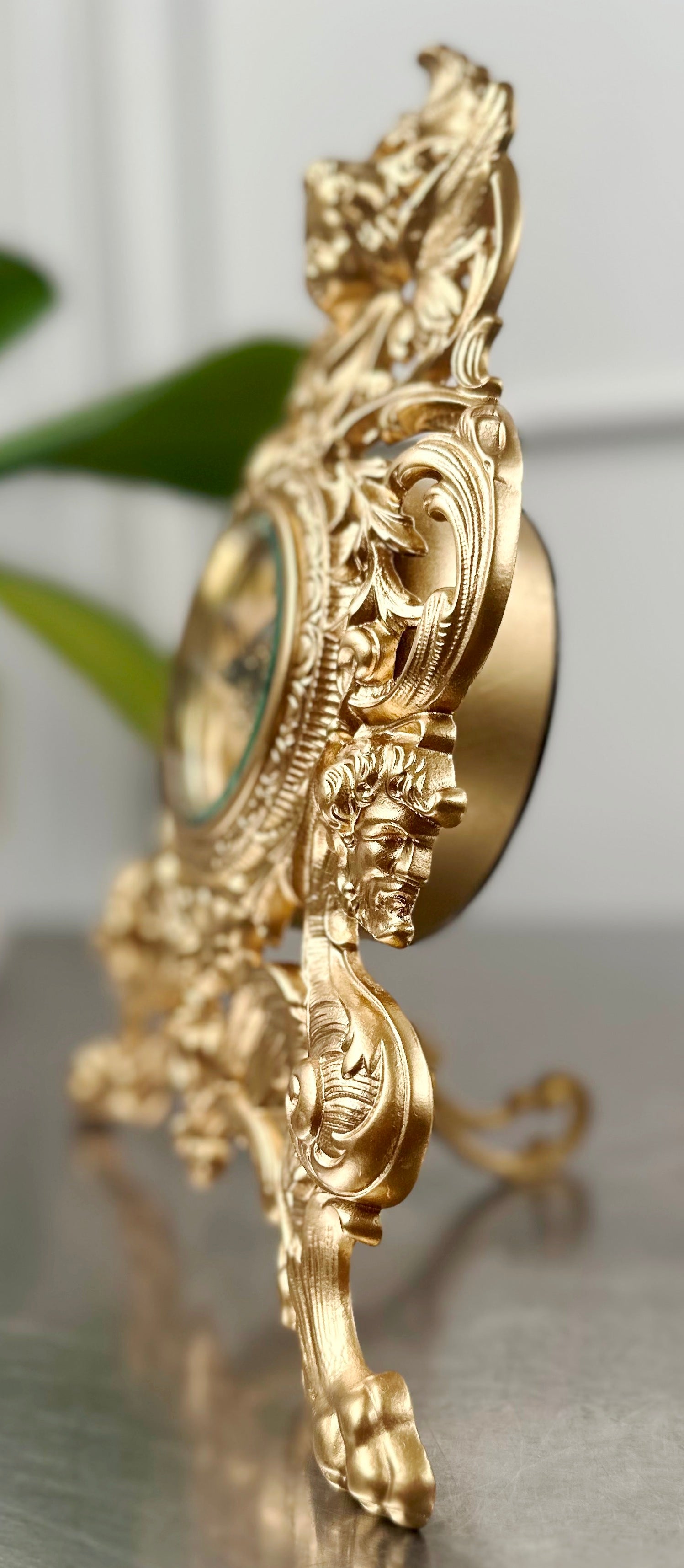 Antique Figural Western Clock Co. U.S.A. Westclox Mantel Clock | Adelaide Clocks