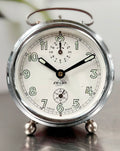 Vintage ENICAR Swiss Made Alarm Desk Clock | Adelaide Clocks