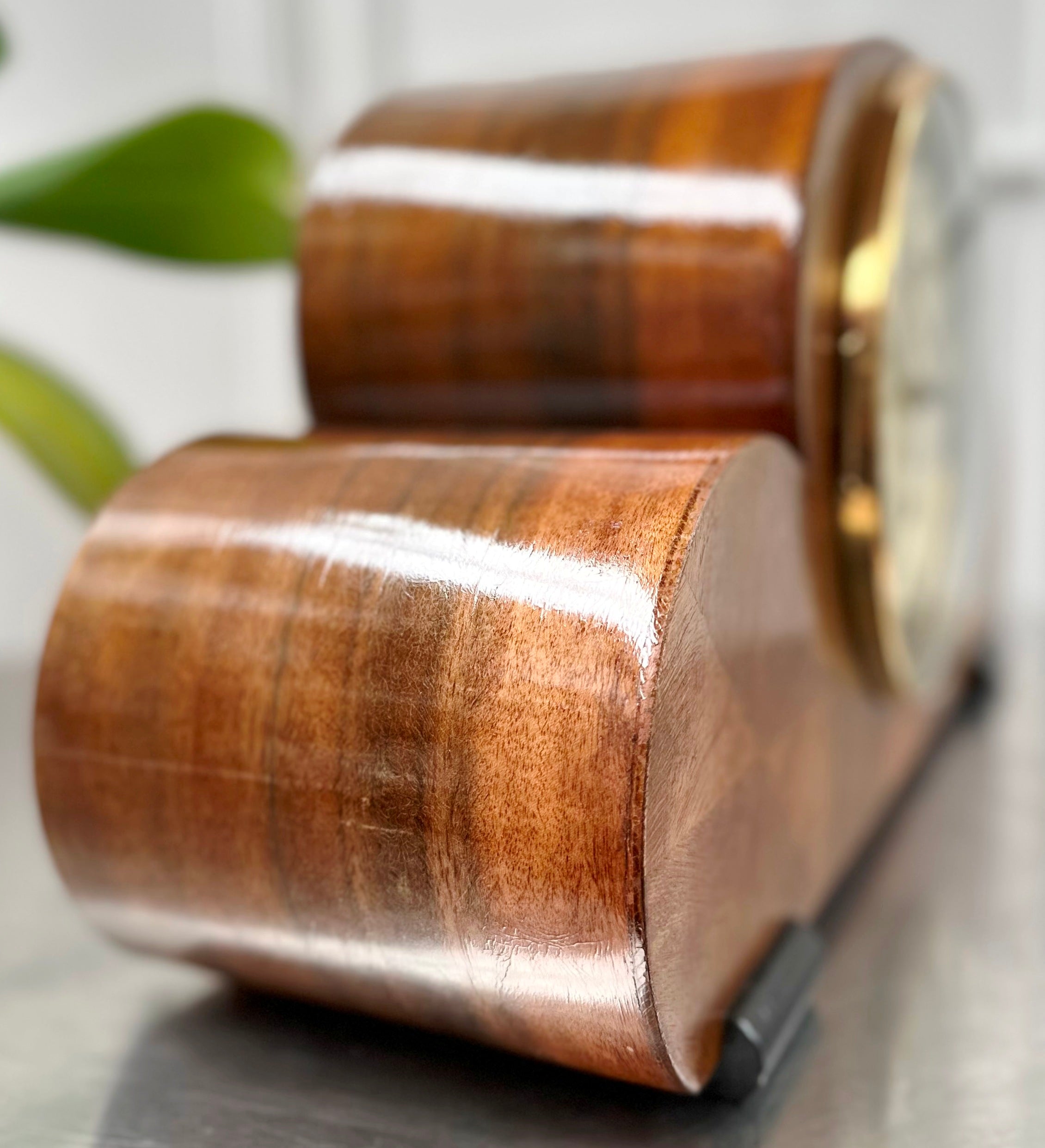 Vintage Art Deco URGOS Quartz Retro Mantel Clock | Adelaide Clocks