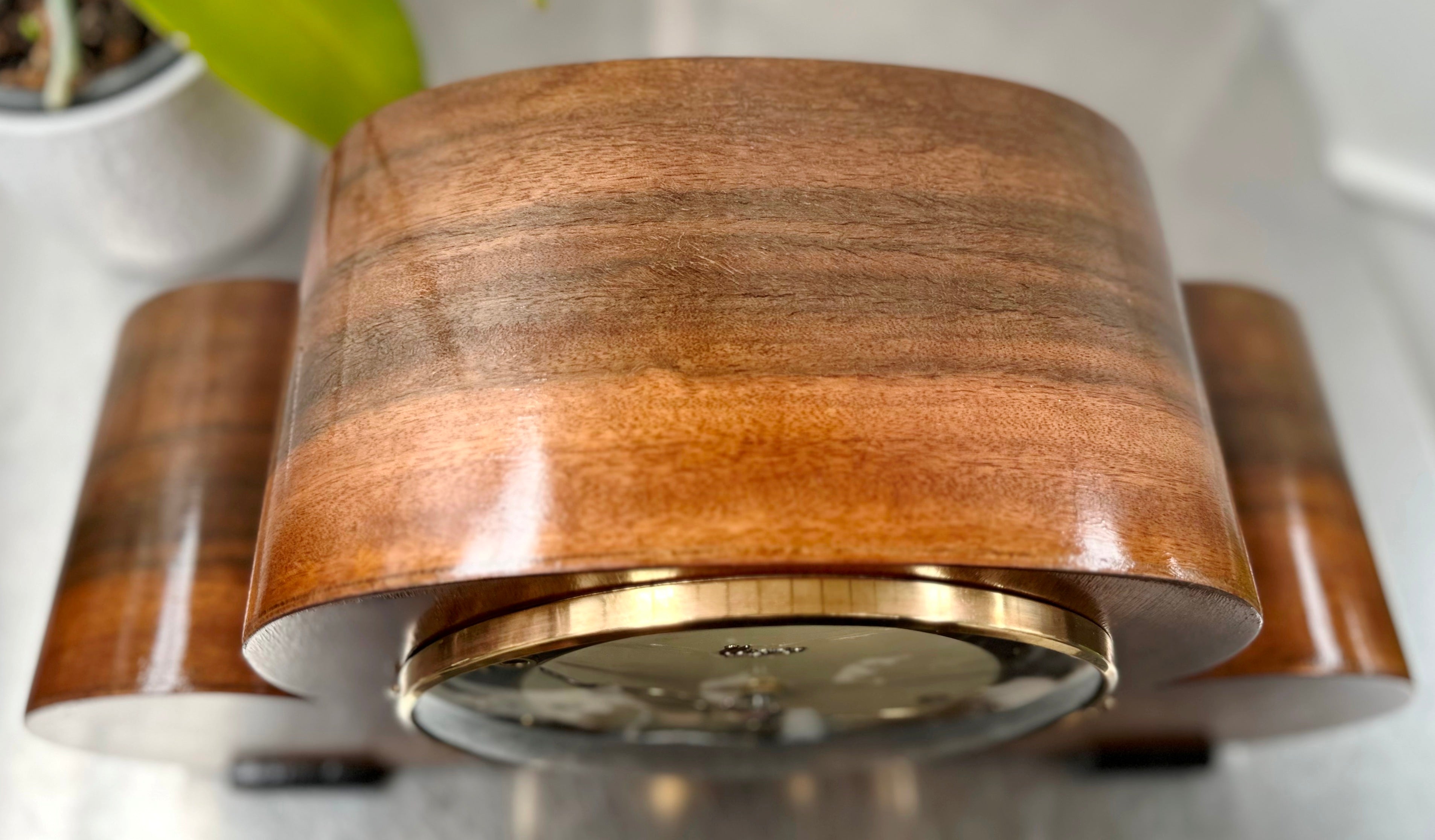 Vintage Art Deco URGOS Quartz Retro Mantel Clock | Adelaide Clocks