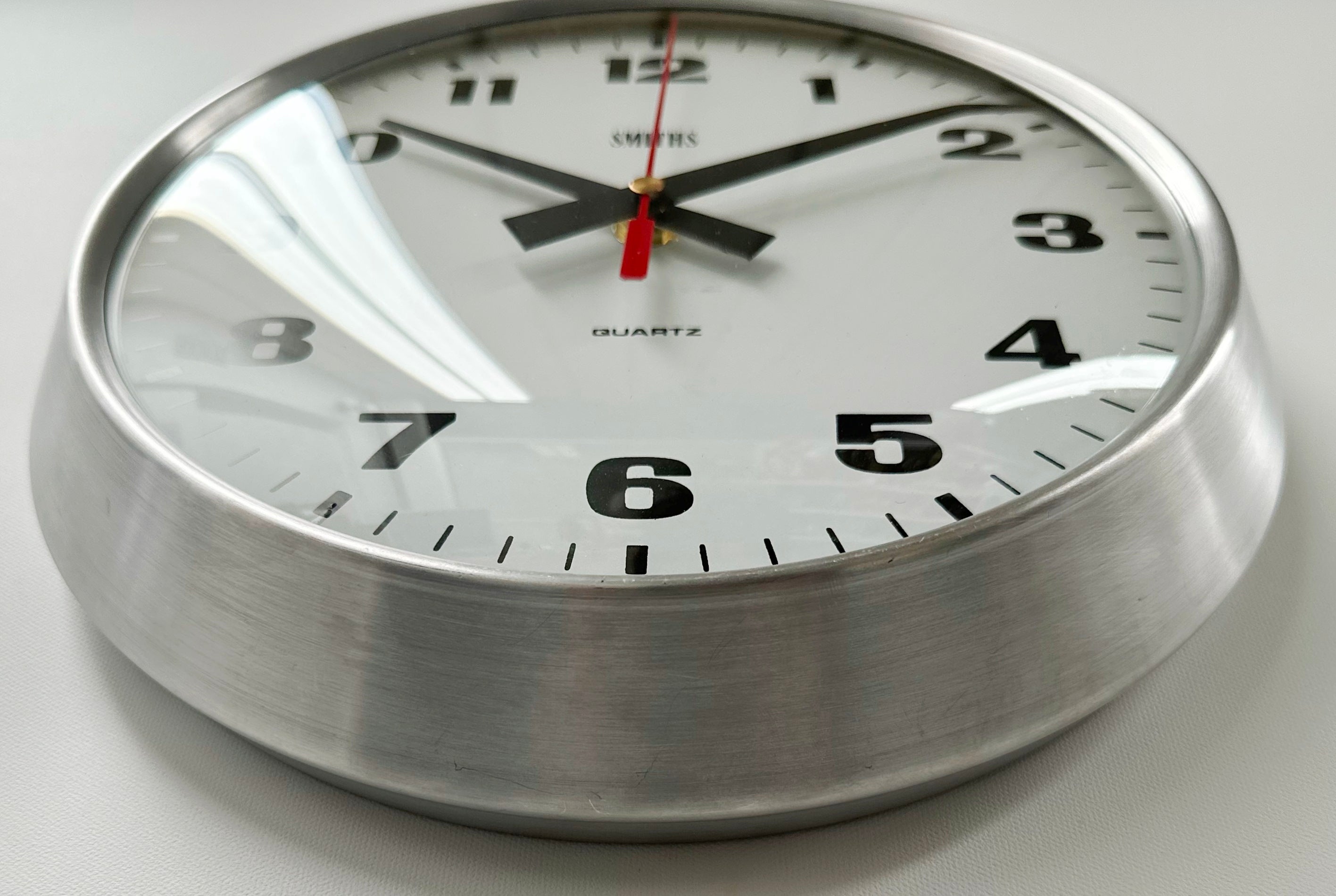 Vintage Smiths Quartz School Station Wall Clock | Adelaide Clocks