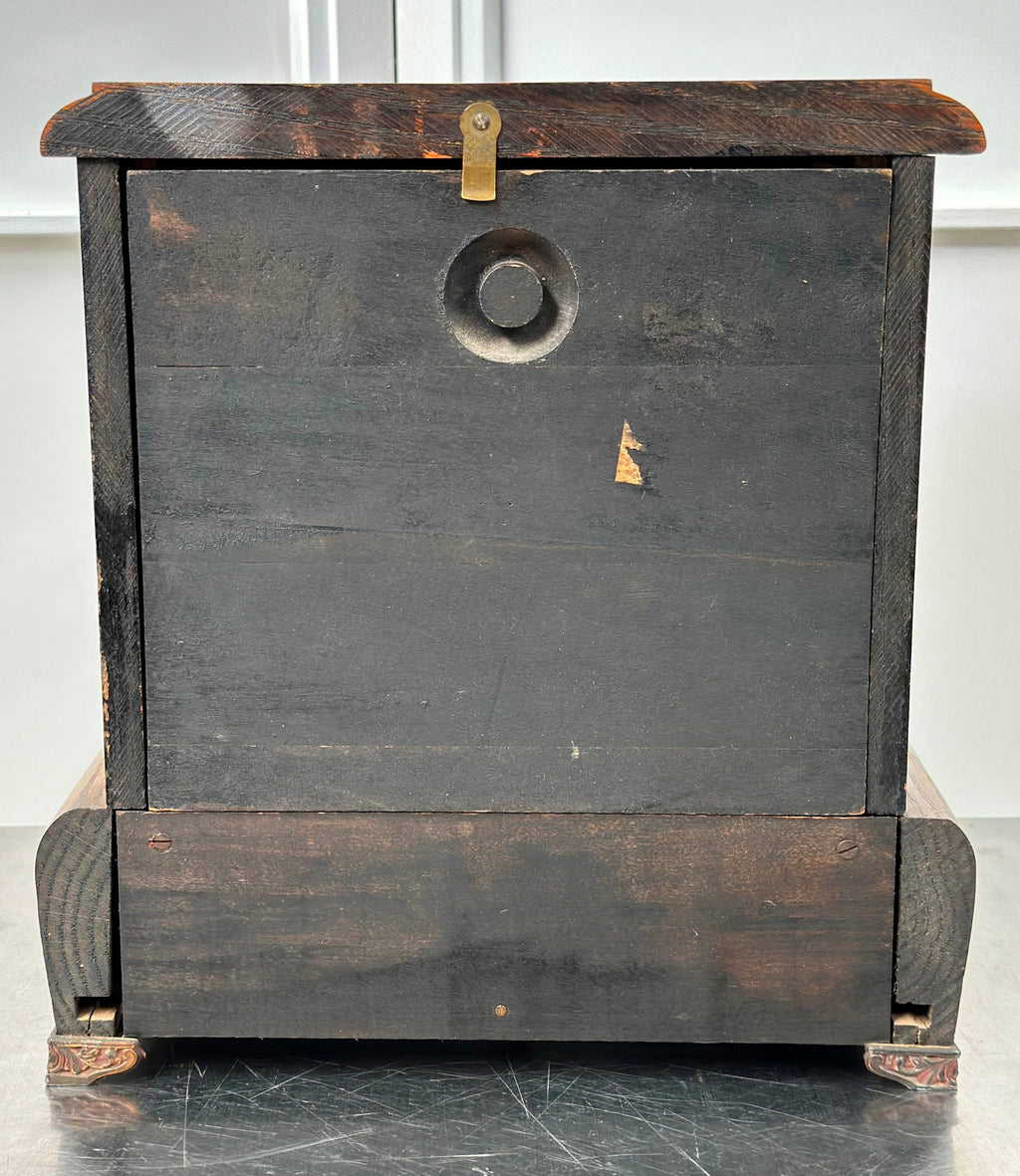 Antique GILBERT U.S.A Bell and Hammer on Coil Strike Mantel Clock | Adelaide Clocks