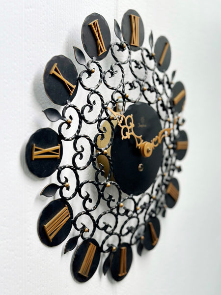 Vintage Starburst Junghans German Wall Clock | eXibit collection