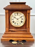Antique Waterbury Hammer Bell and Coil Chime Mantel Clock | Adelaide Clocks