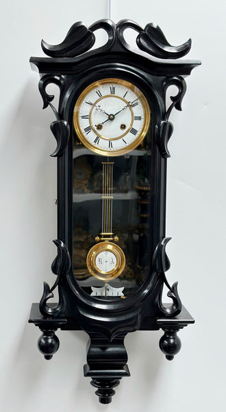 Original Antique Vienna Regulator Pendulum Chime Wall Clock | Adelaide Clocks