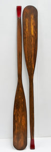 Vintage Wooden Oars