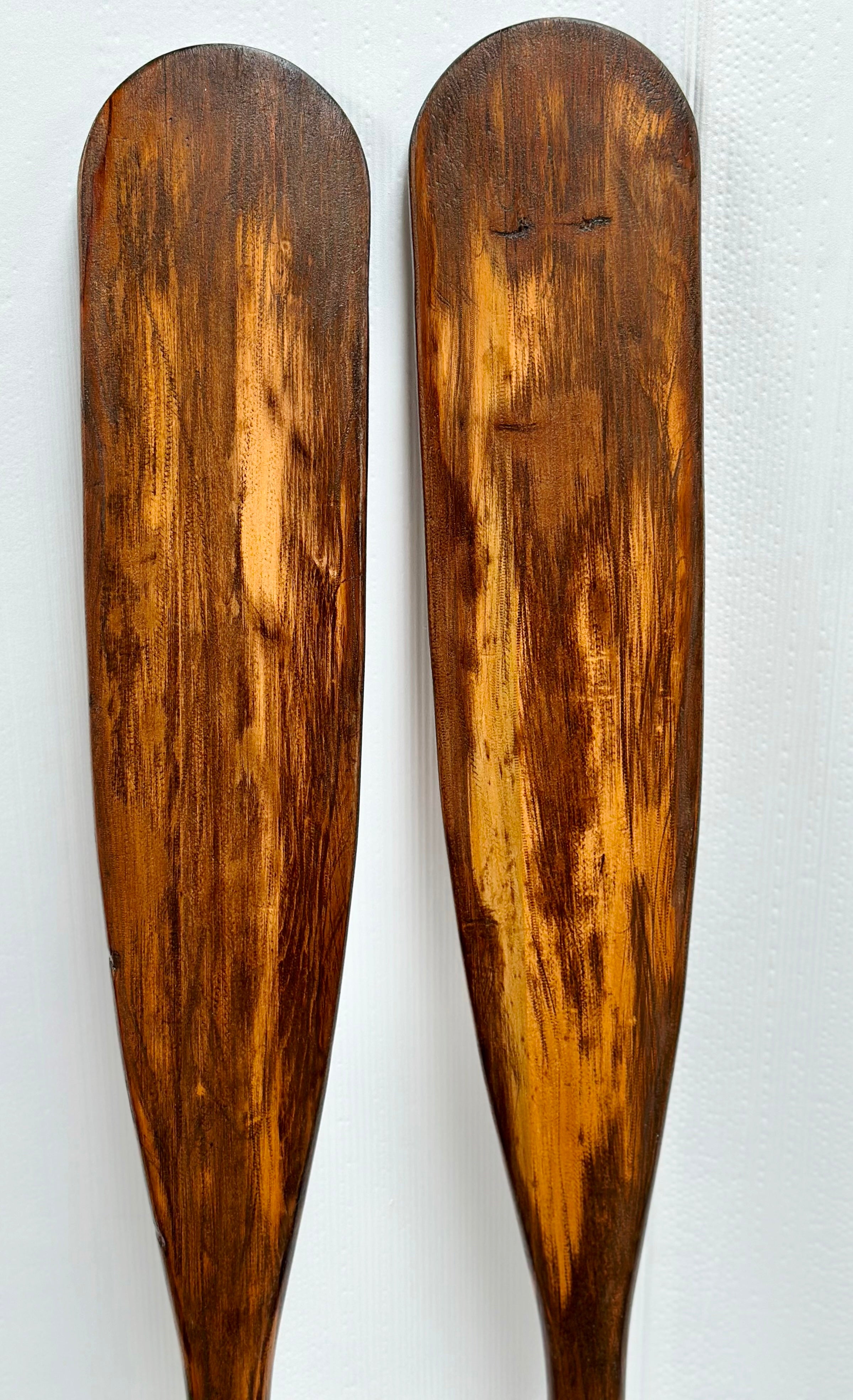 Vintage Wooden Oars