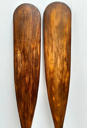 Vintage Wooden Oars