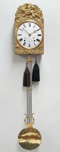 Antique Comtoise / Morbier French Top Bell Wall Clock | Adelaide Clocks