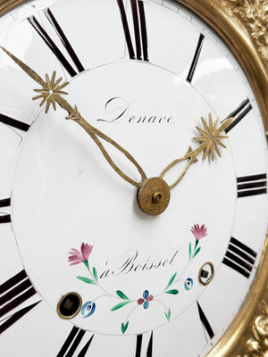 Antique Comtoise / Morbier French Top Bell Wall Clock | Adelaide Clocks