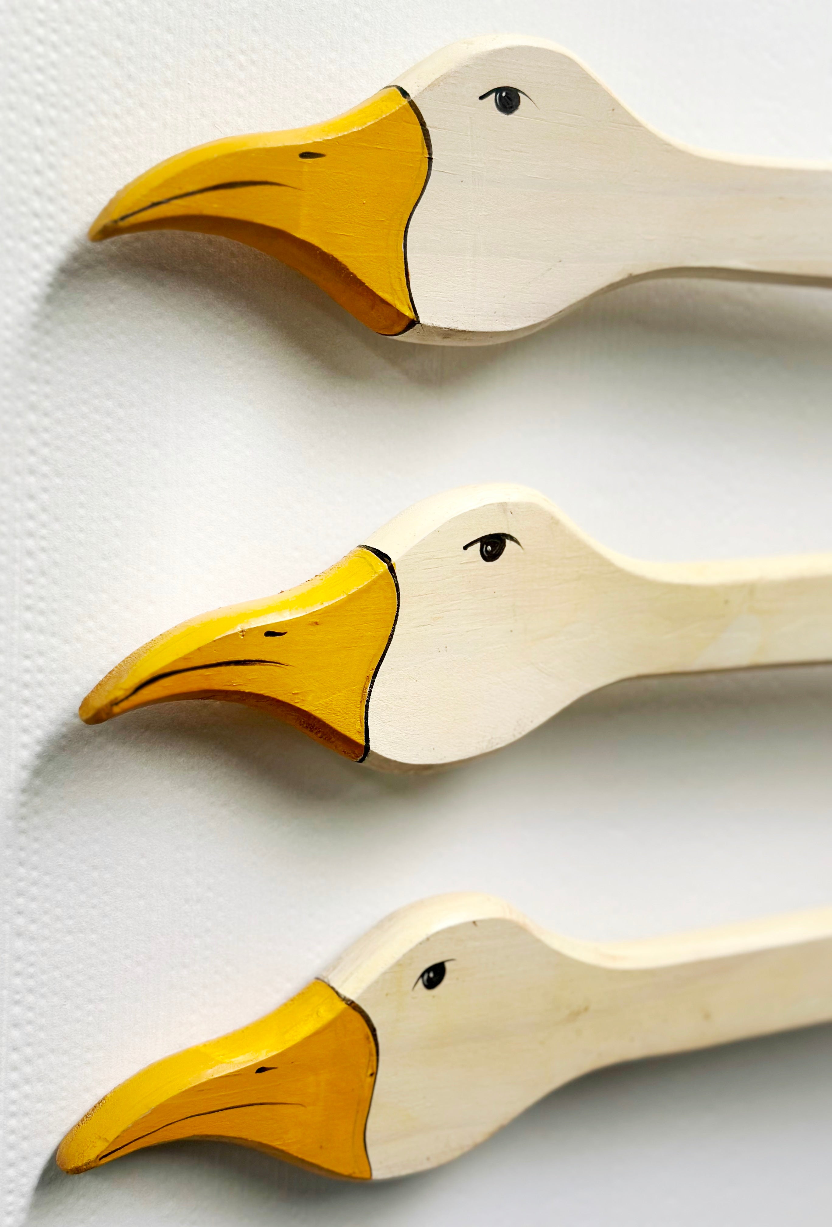 Vintage Geese Duck Wooden Kitchen / Bathroom Towel Rack Holder | eXibit collection