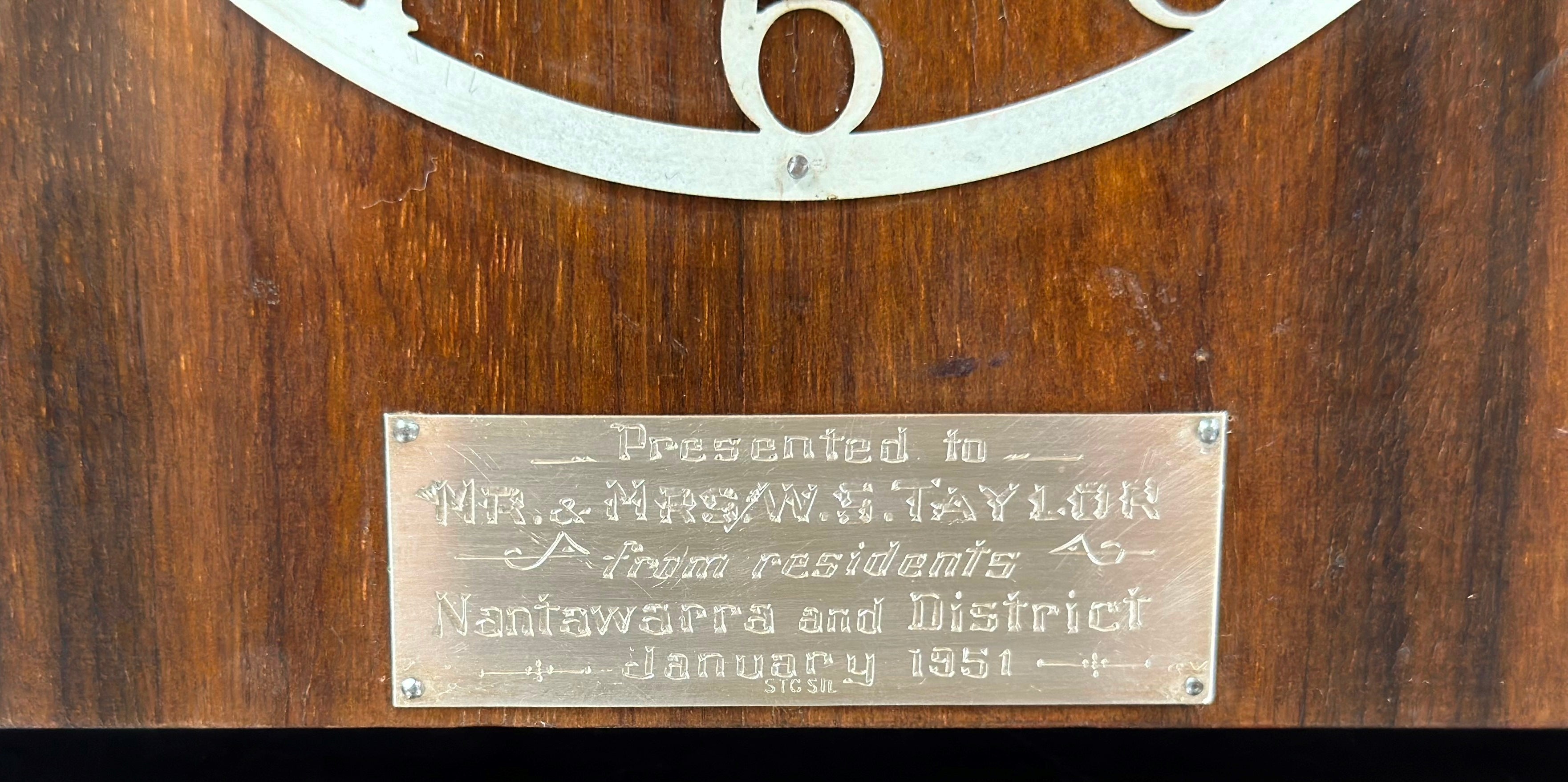 Vintage Retro Smiths Westminster Chime Mantel Clock - Adelaide Clocks