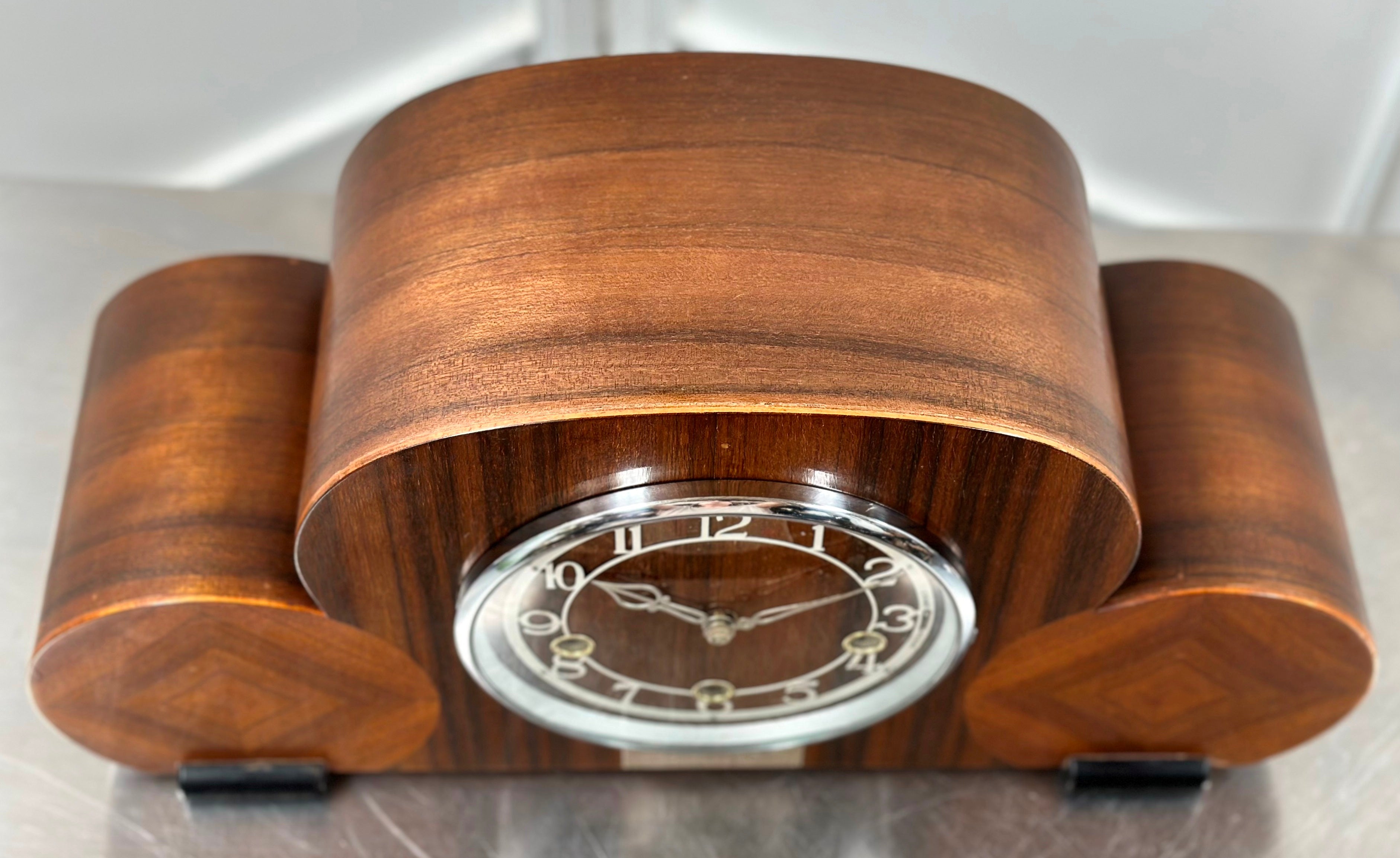 Vintage Retro Smiths Westminster Chime Mantel Clock - Adelaide Clocks