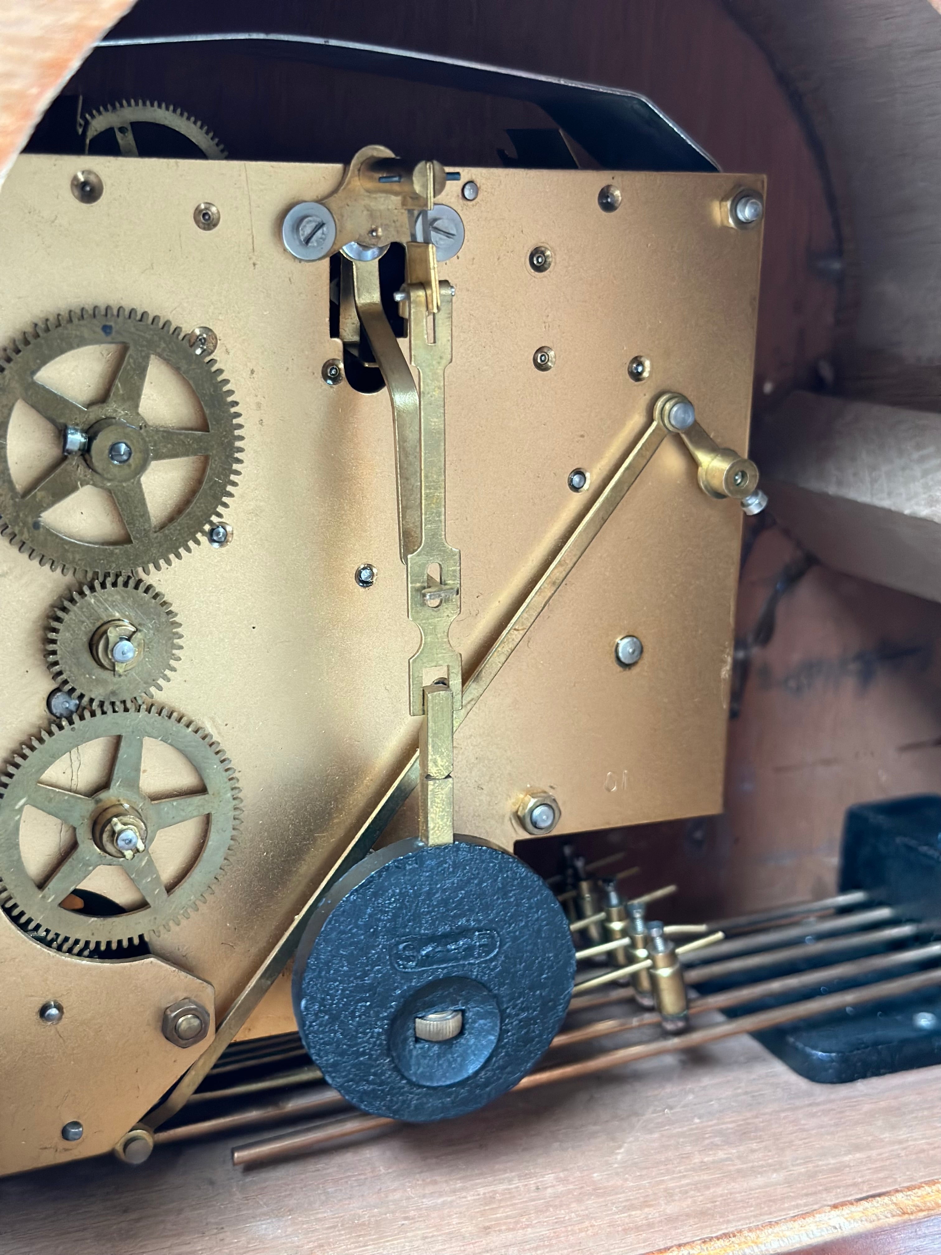 Vintage Retro Smiths Westminster Chime Mantel Clock - Adelaide Clocks