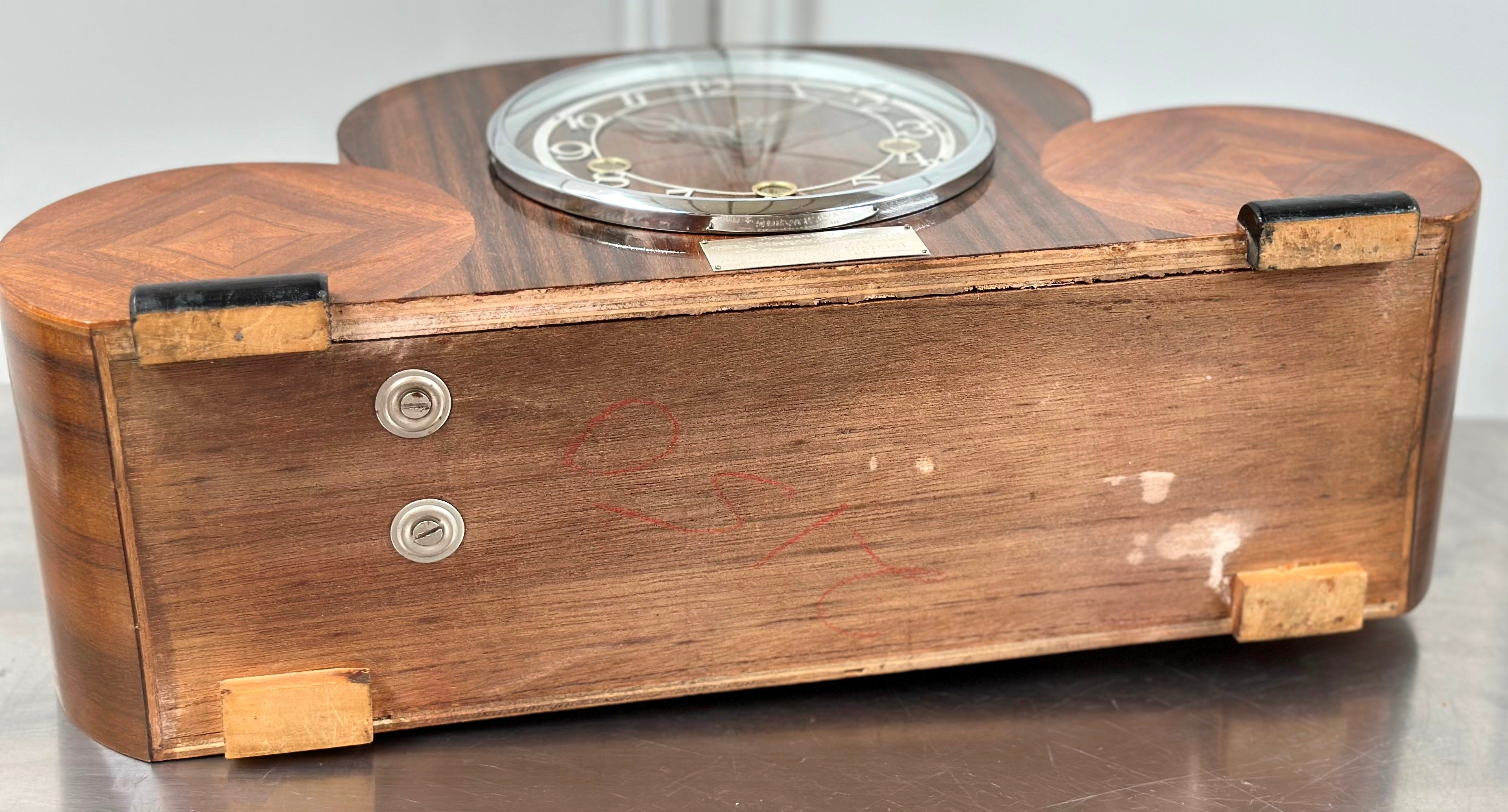 Vintage Retro Smiths Westminster Chime Mantel Clock - Adelaide Clocks