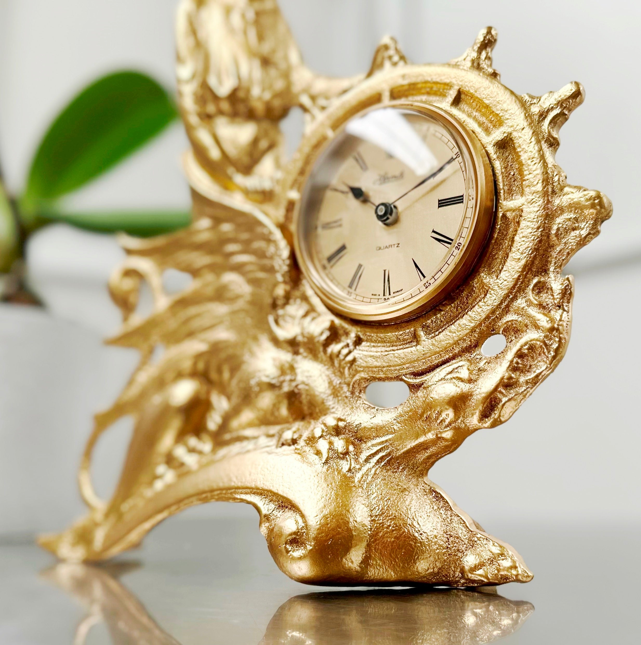 Vintage Sailor Man with Griffin Hermle German Quartz Mantel Clock | Adelaide Clocks