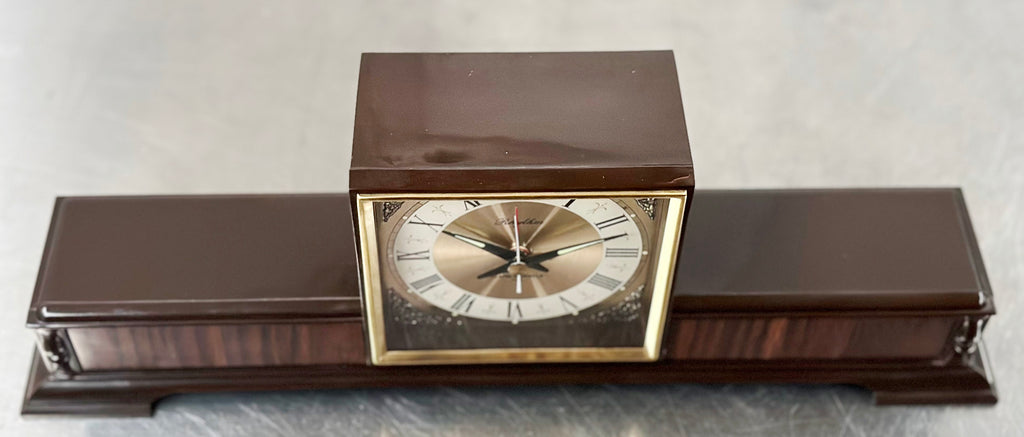 Vintage Art Deco Rhythm Alarm Mantel Desk Clock | Adelaide Clocks