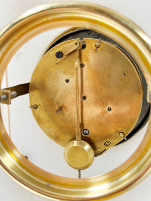 Antique French Alabaster Mantel Clock | Adelaide Clocks